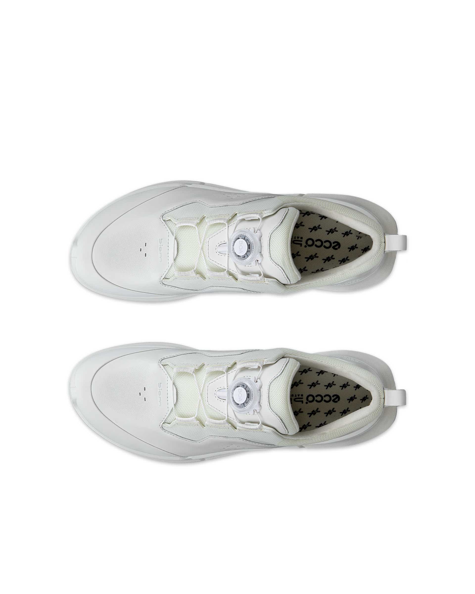 ECCO® BIOM 2.2 baskets en cuir pour femme - Blanc - Top left pair