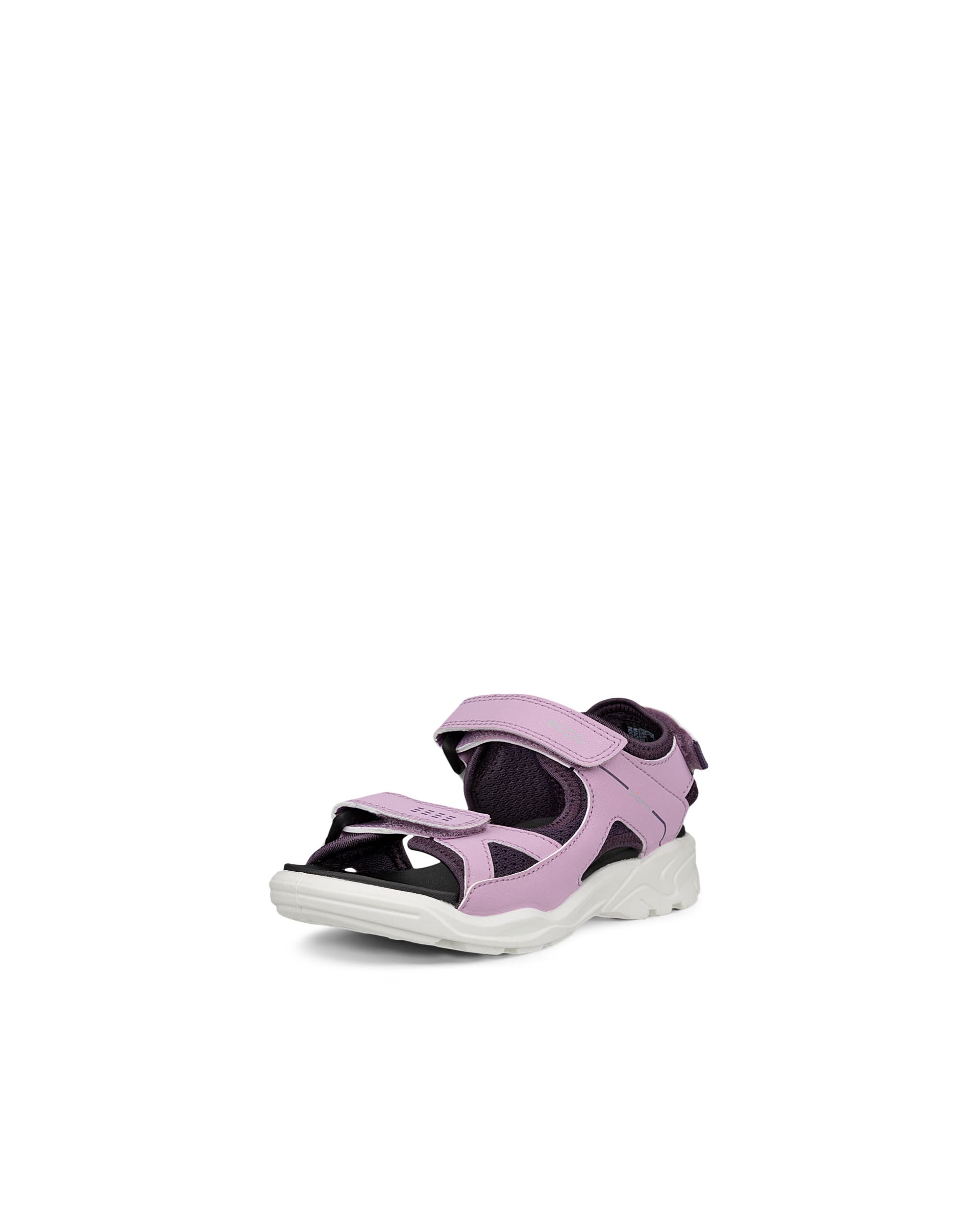 ECCO® Cozmo sandale en cuir deux brides pour femme - Violet - Main