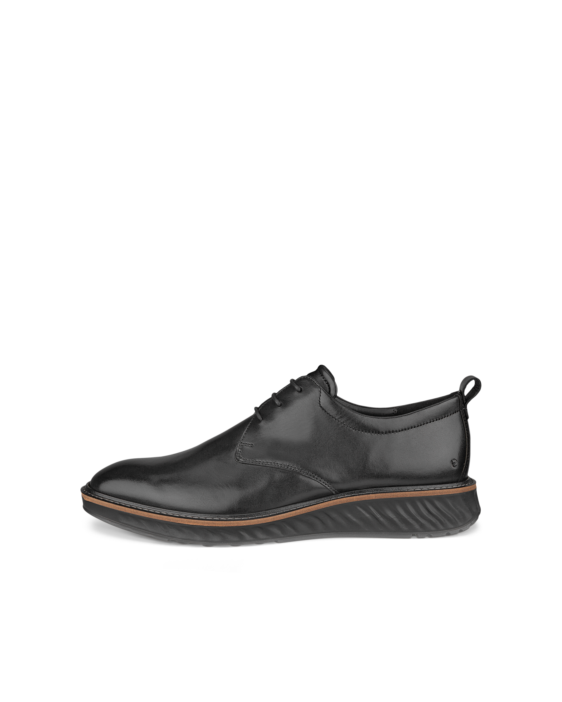 ECCO® ST.1 Hybrid férfi bőr derby cipő - Barna - Outside