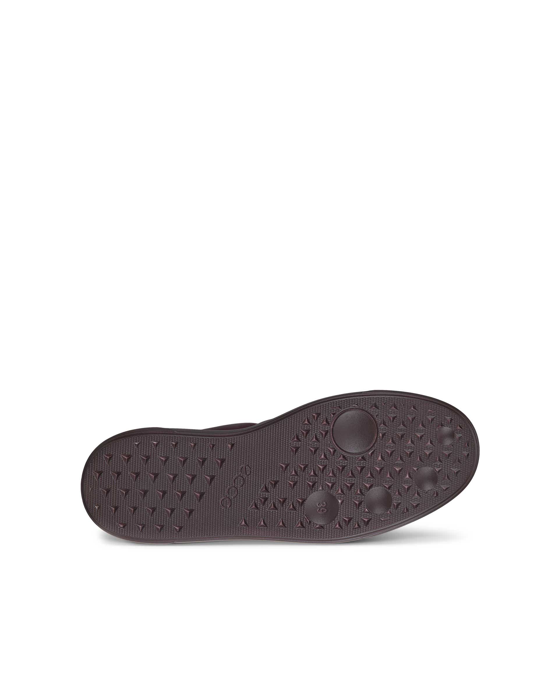 ECCO Street Platform ウィメンズ レザープラットフォームスニーカー - パープル - Sole