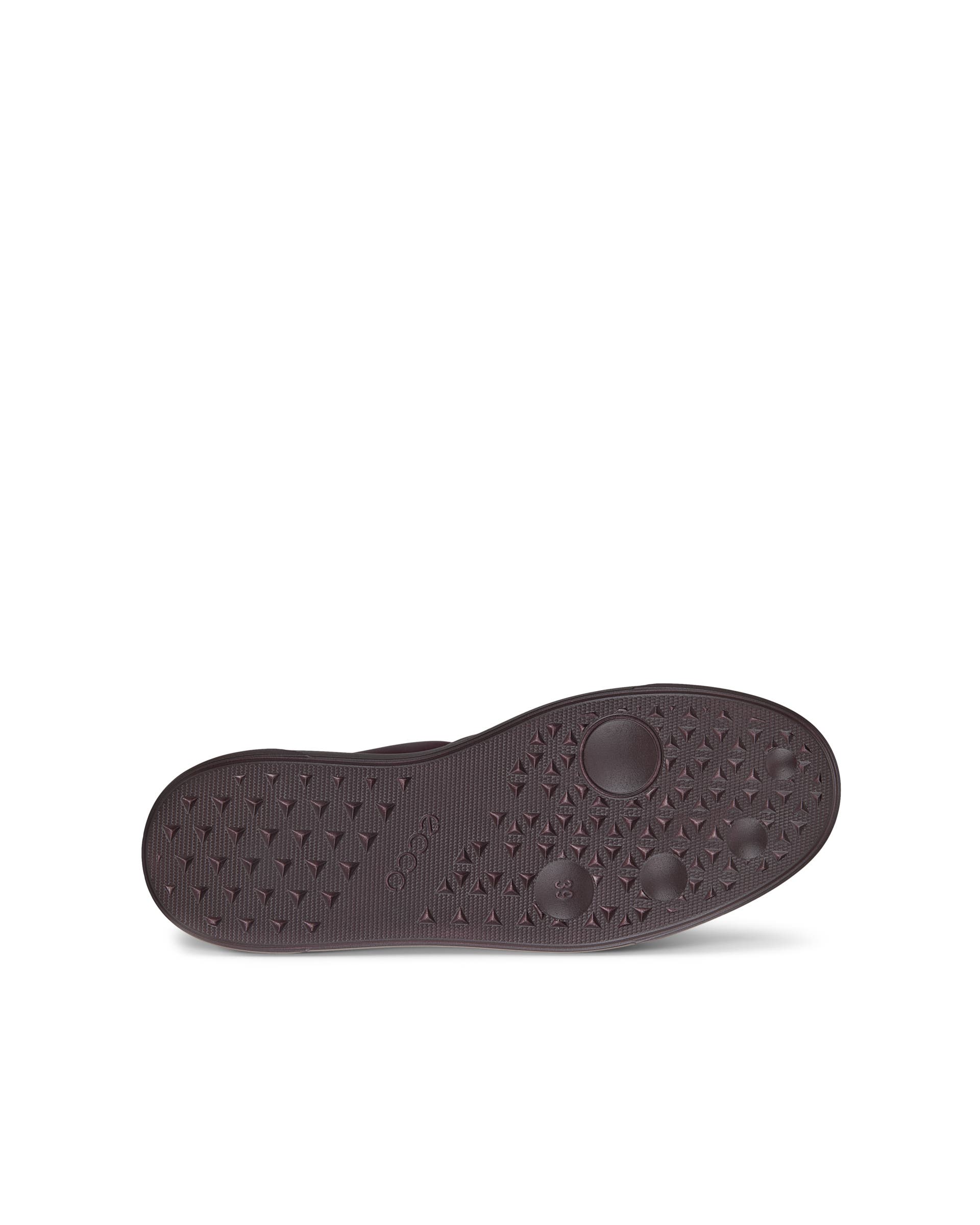 ECCO Street Platform ウィメンズ レザープラットフォームスニーカー - パープル - Sole