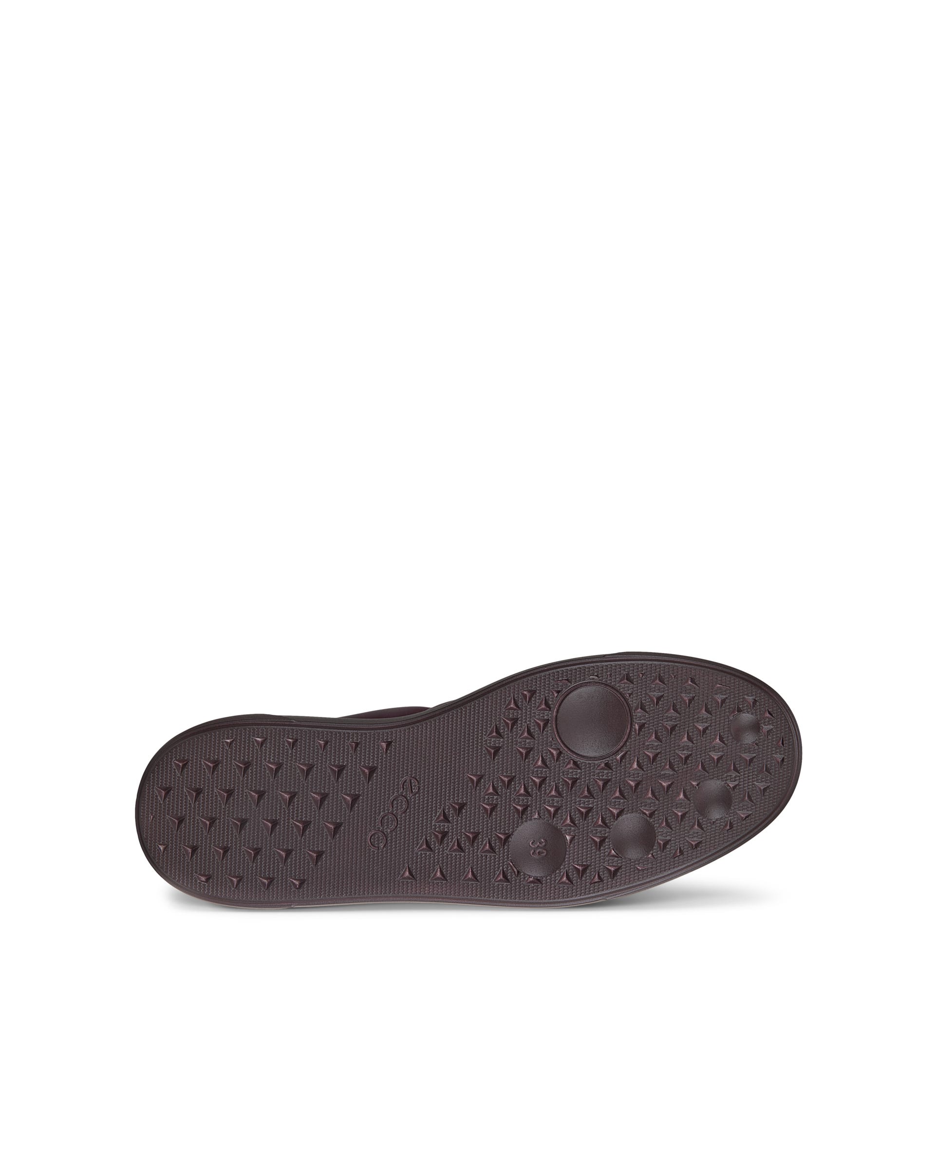 ECCO Street Platform ウィメンズ レザープラットフォームスニーカー - パープル - Sole