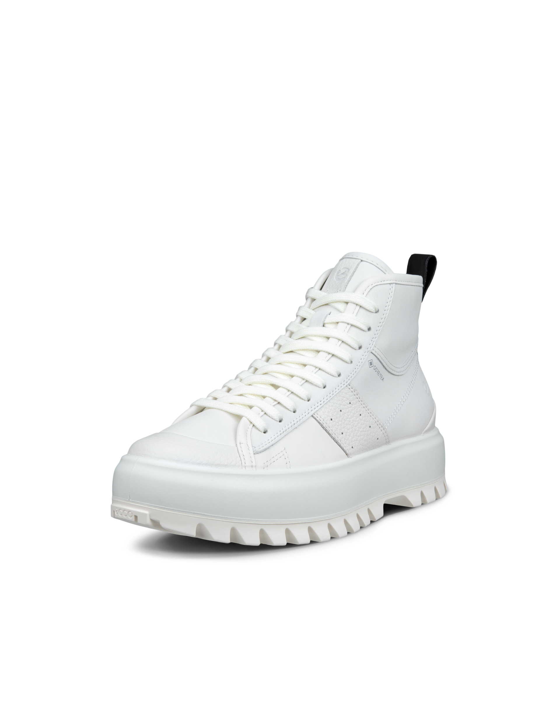 ECCO STREET ACE RUGGED WOMEN'S HIGH-TOP SNEAKER - White - Main