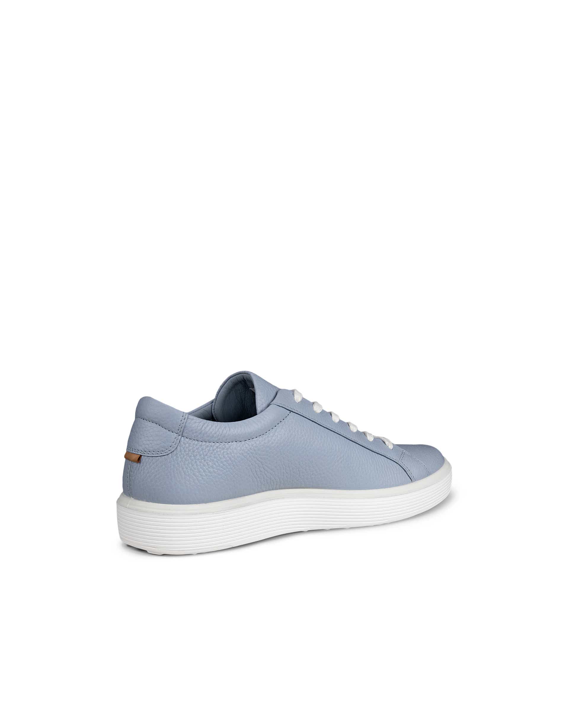 Men's ECCO® Soft 60 Leather Sneaker - Blue - Back