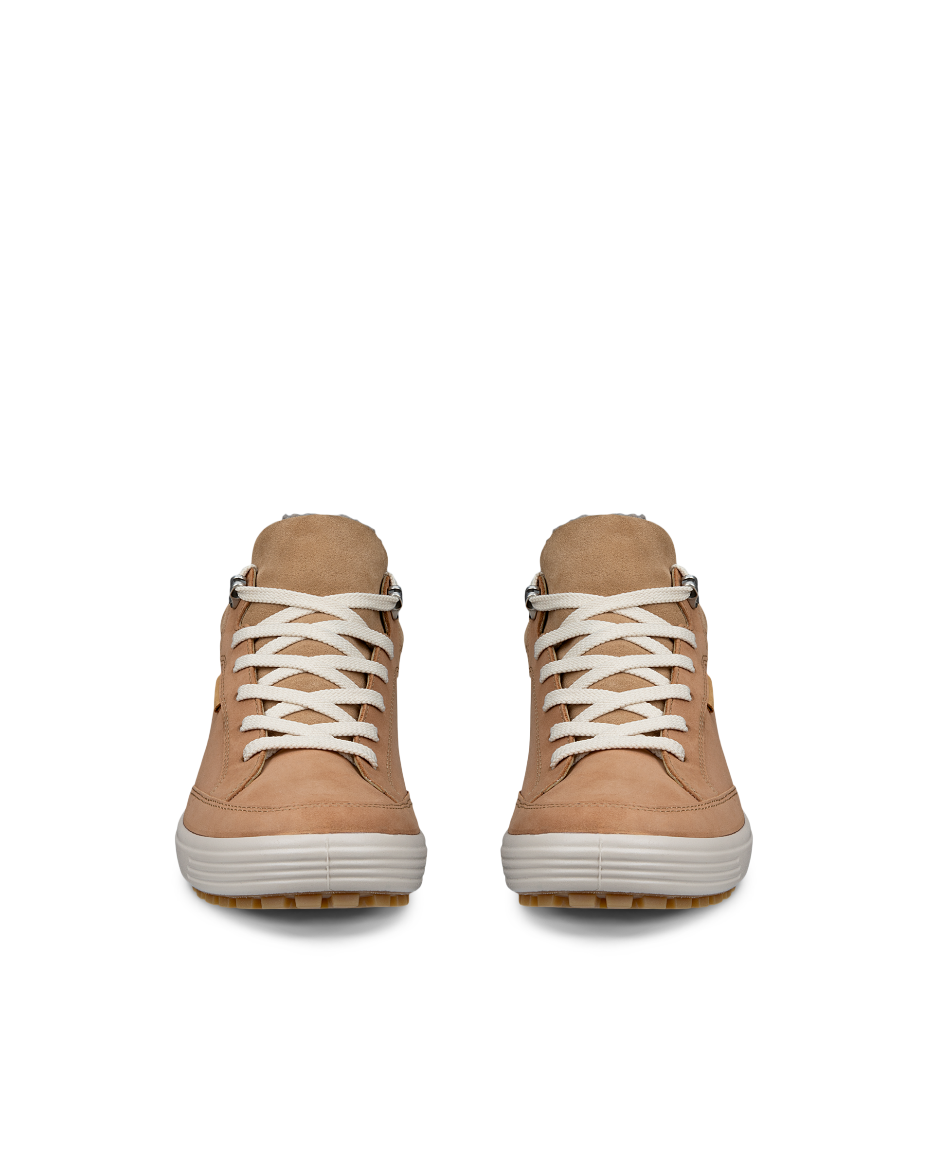 ECCO® Soft Tred Dames halfhoge laars van nubuck met Gore-Tex Bruin