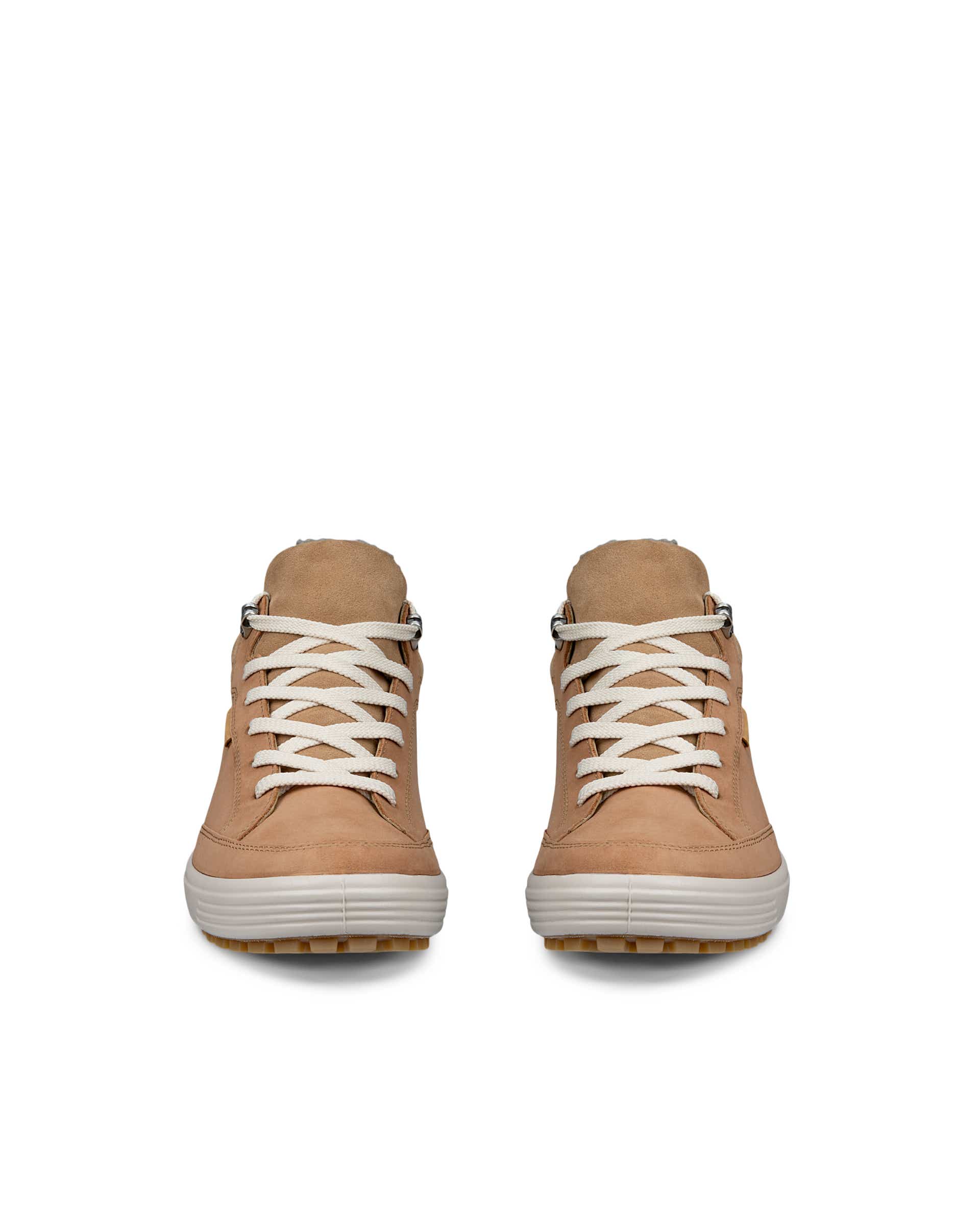 Naisten ECCO® Soft 7 Tred nupukkinahkaiset Gore-Tex -nilkkurit - Ruskea - Front pair