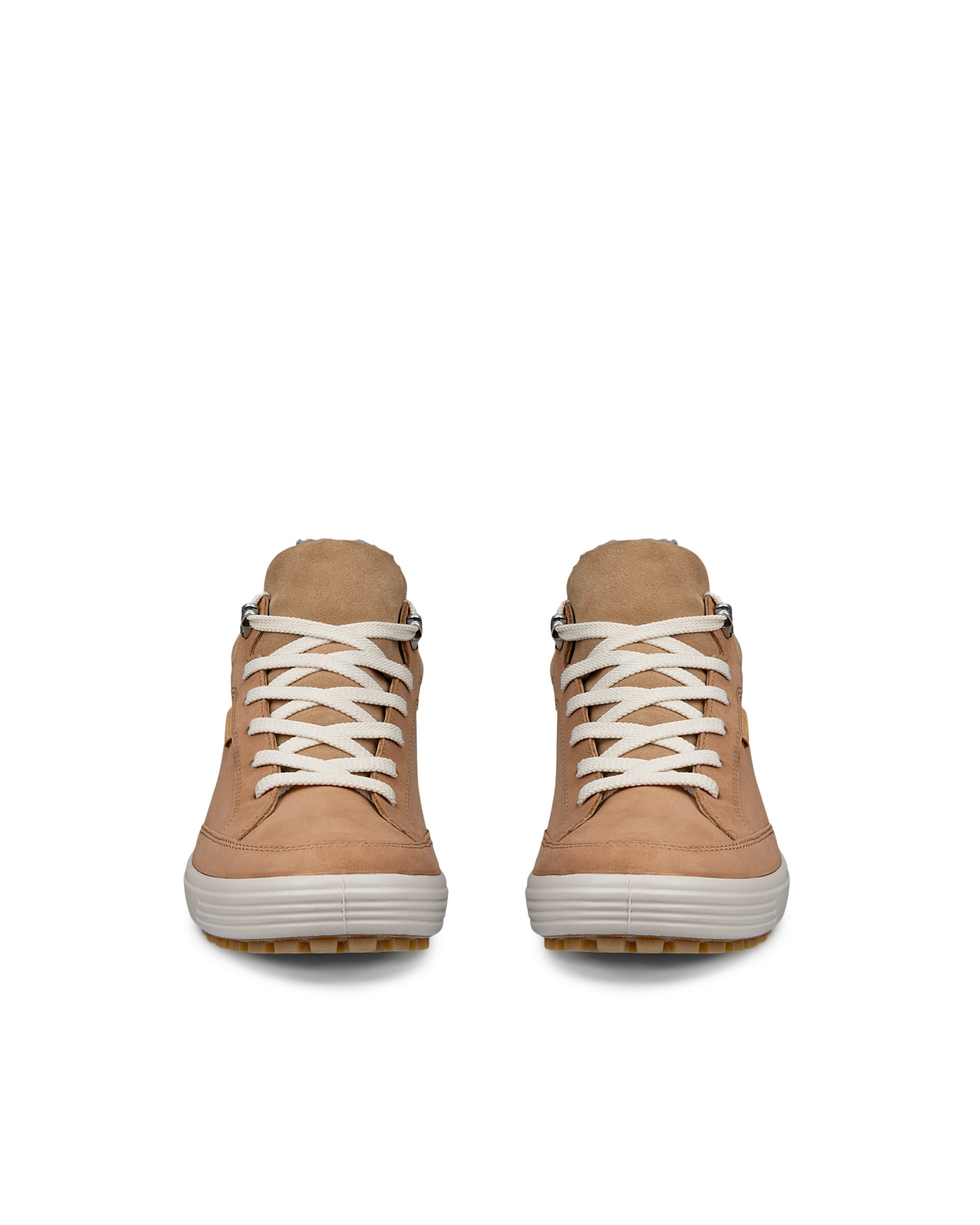 Naisten ECCO® Soft 7 Tred nupukkinahkaiset Gore-Tex -nilkkurit - Ruskea - Front pair