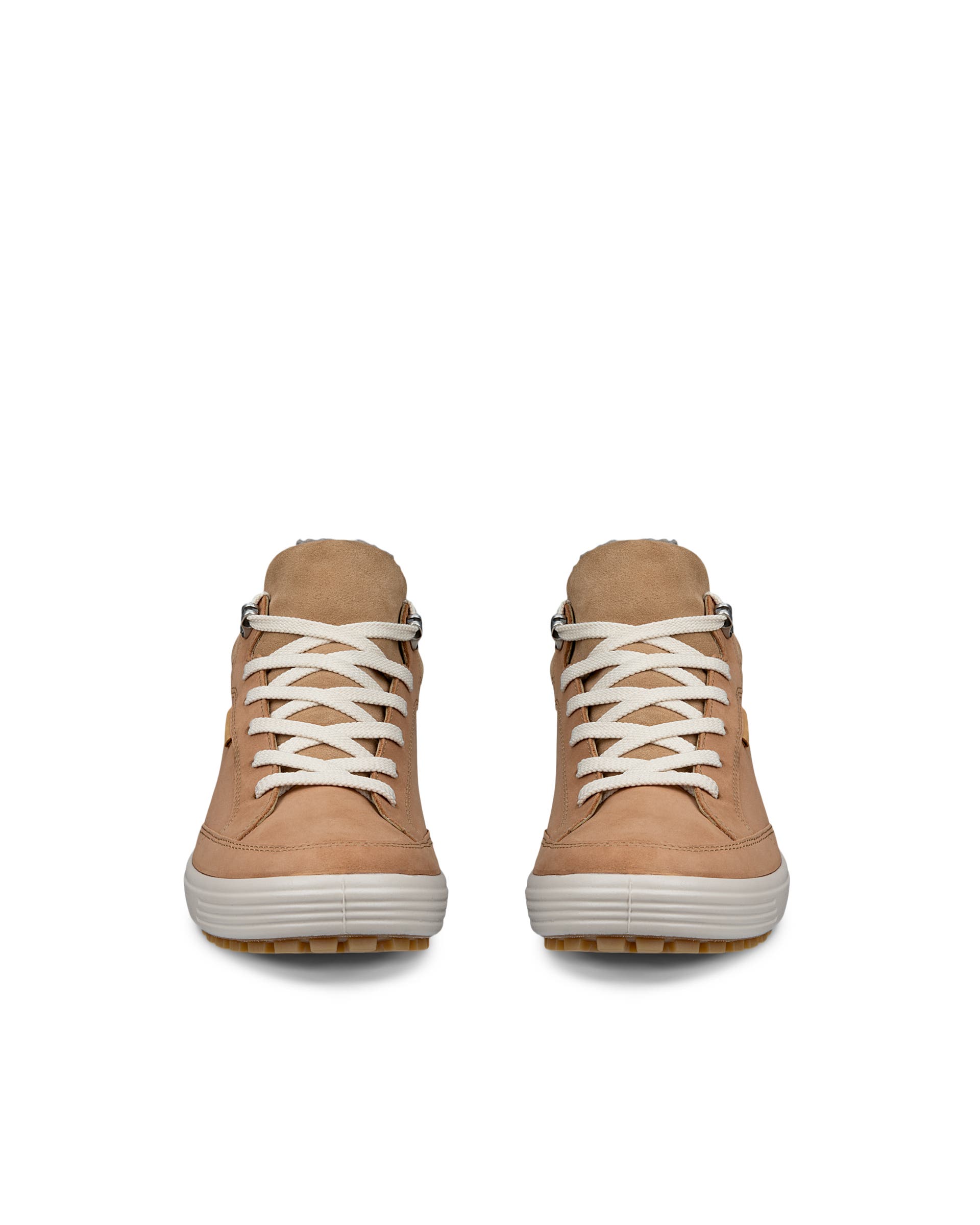 Naisten ECCO® Soft 7 Tred nupukkinahkaiset Gore-Tex -nilkkurit - Ruskea - Front pair