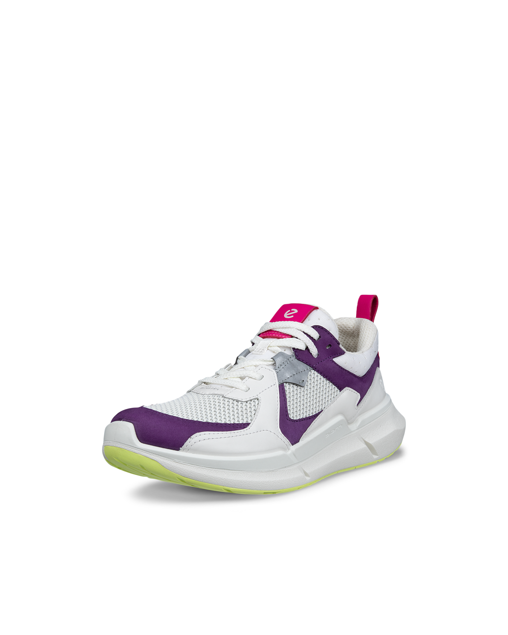 ECCO® BIOM 2.2 Damen Sneaker aus Nubukleder - Weiß - Main