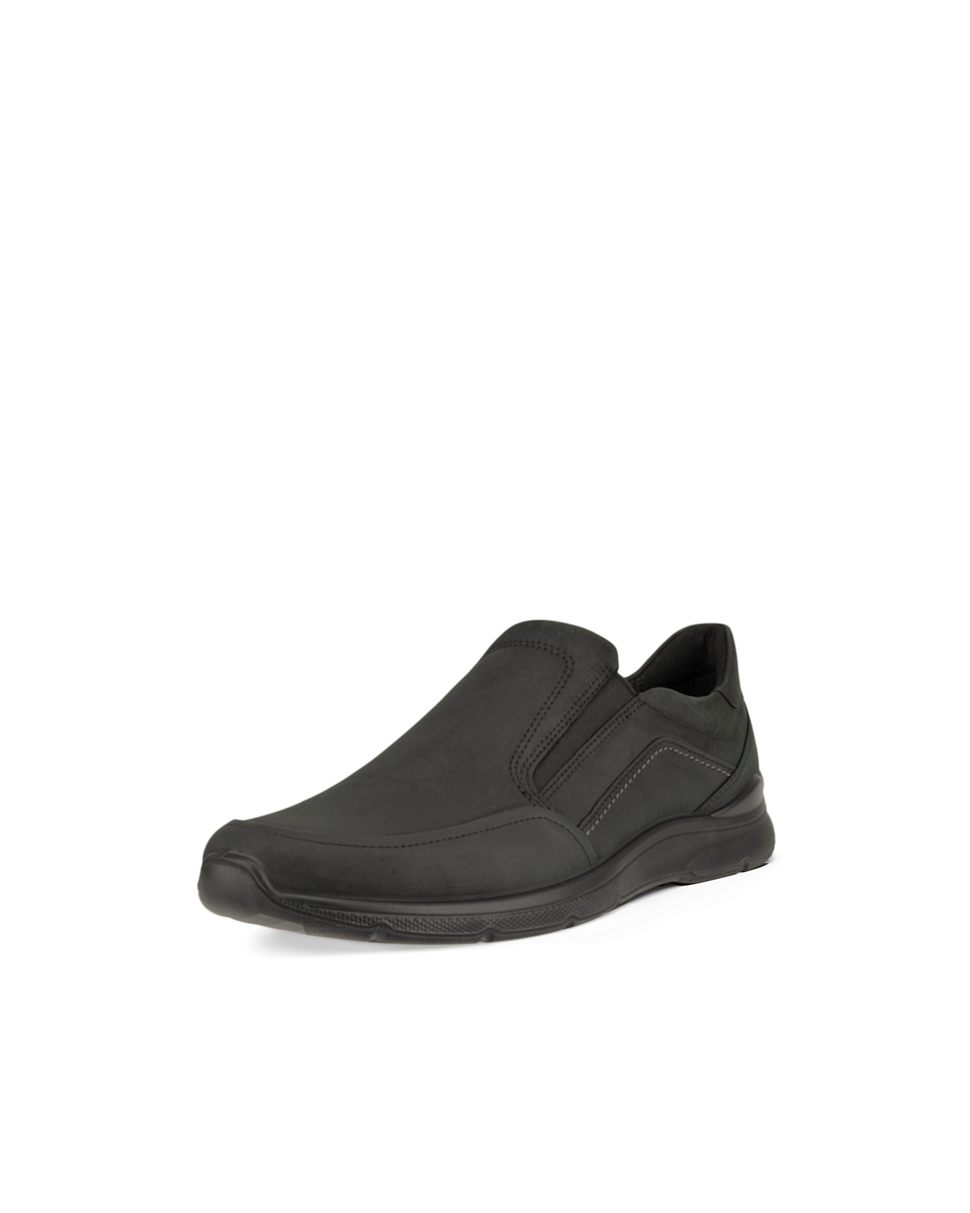 ECCO® Irving Heren nubuck instapper - Zwart - Main