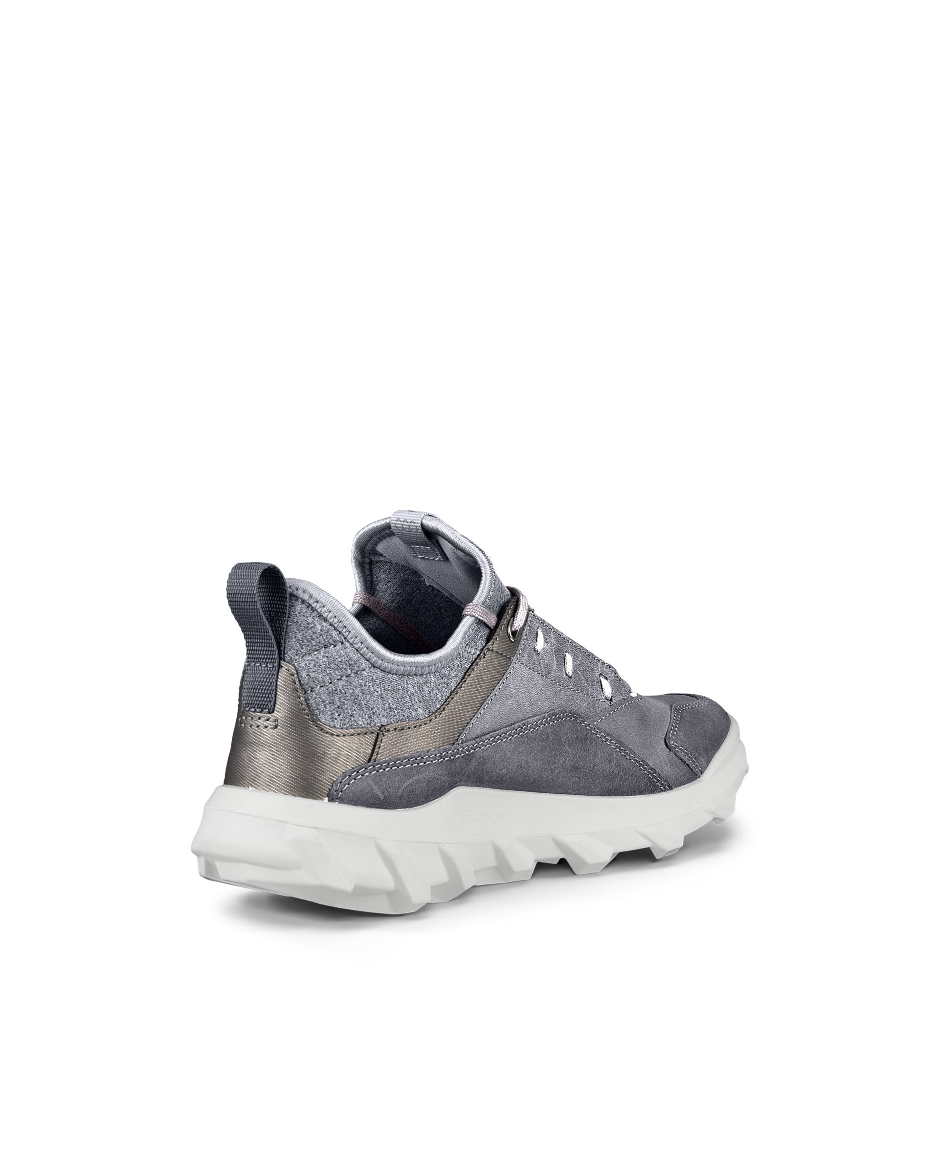 Women's ECCO® MX Nubuck Outdoor Trainer - Grey - Back