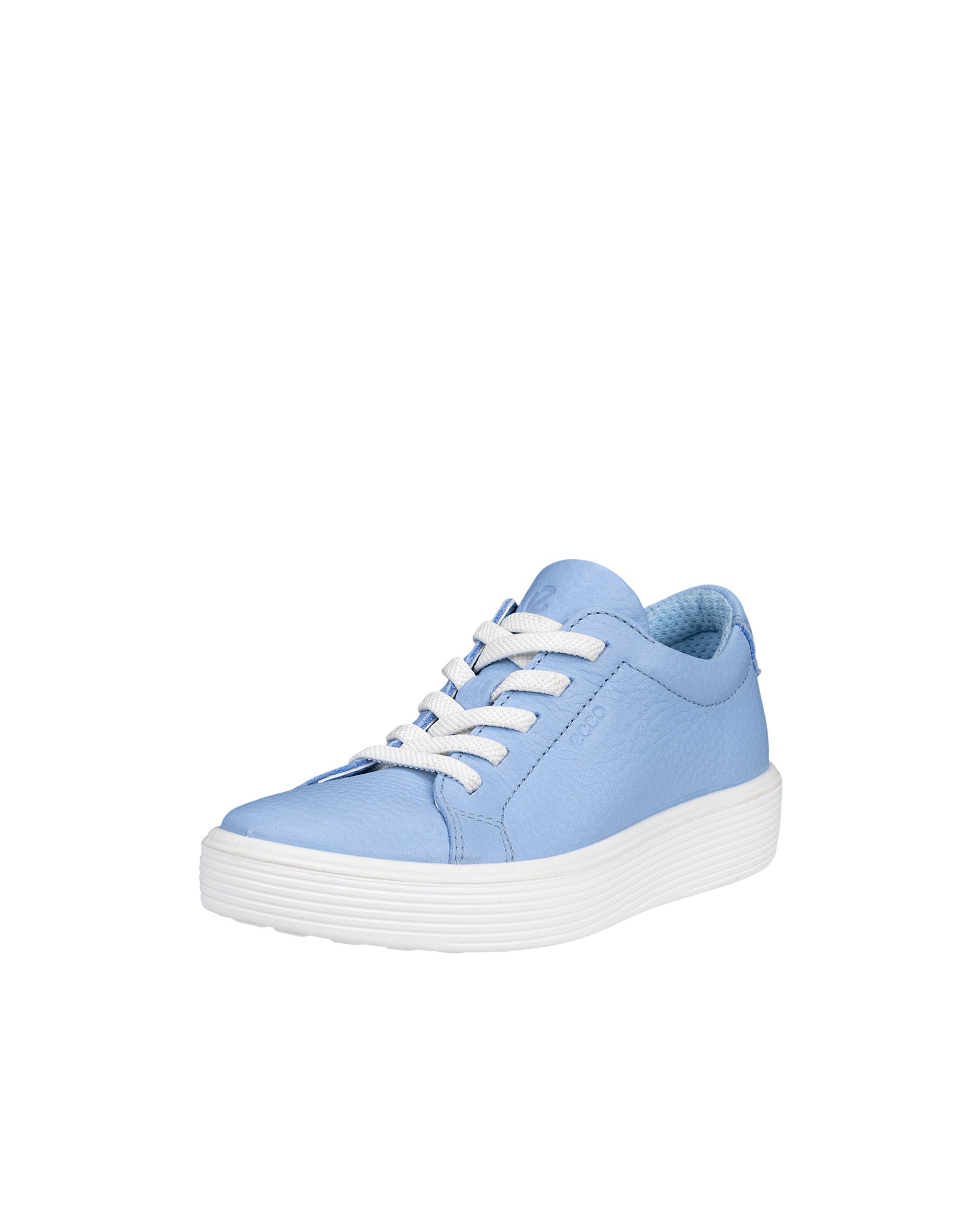 ECCO® Soft 60 Kinder Ledersneaker - Blau - Main