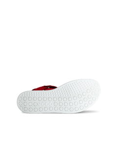 ECCO Soft Sandal — Red 4