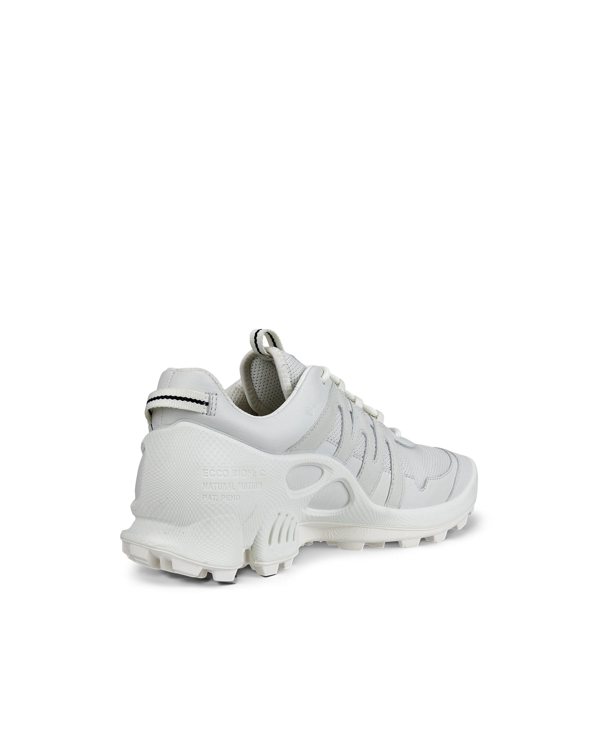 ECCO BIOM C-TRAIL WOMEN ウィメンズ レザーGore-Texスニーカー - ホワイト - Back