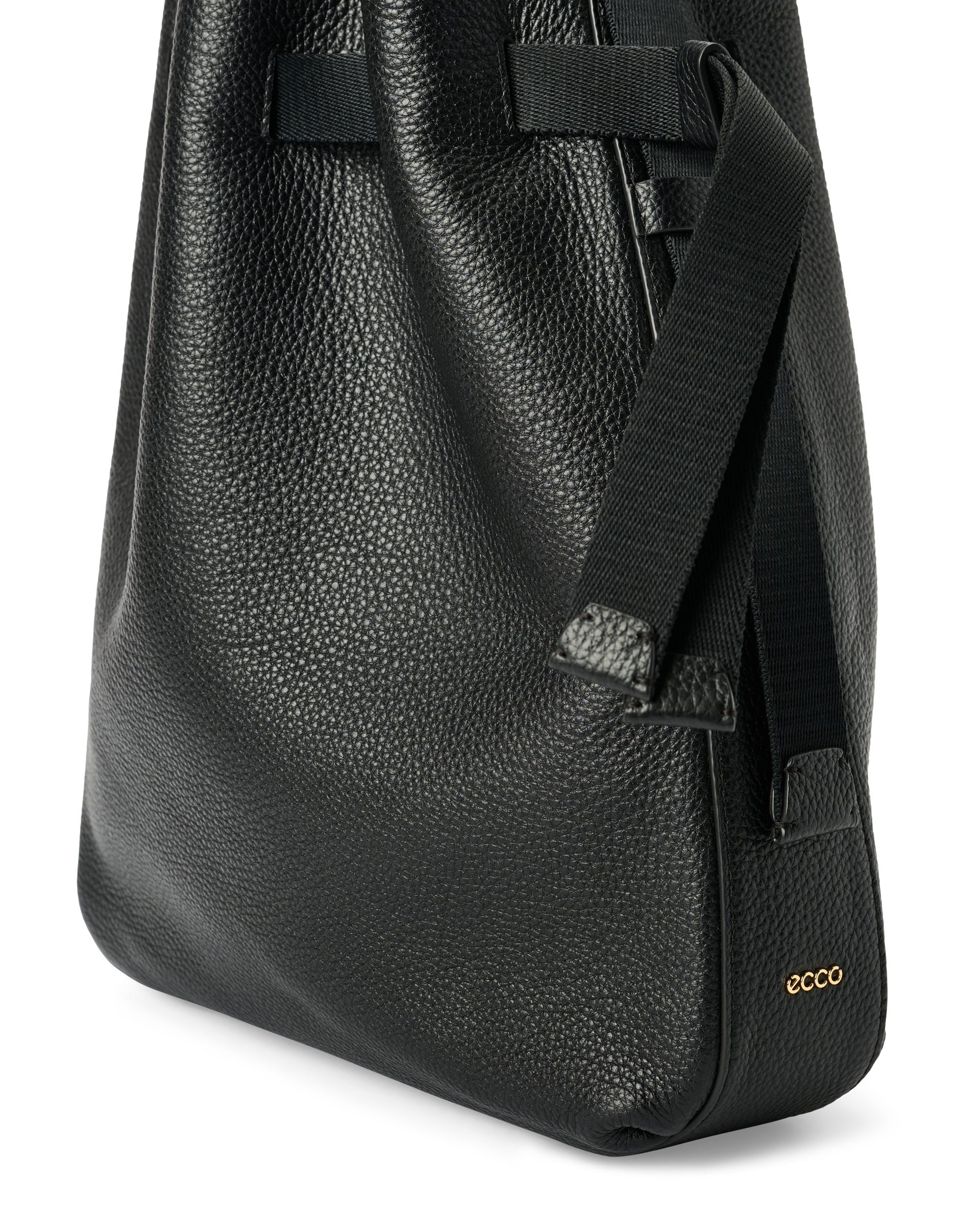 ECCO® Sail sac hobo en cuir - Noir - Detail-2