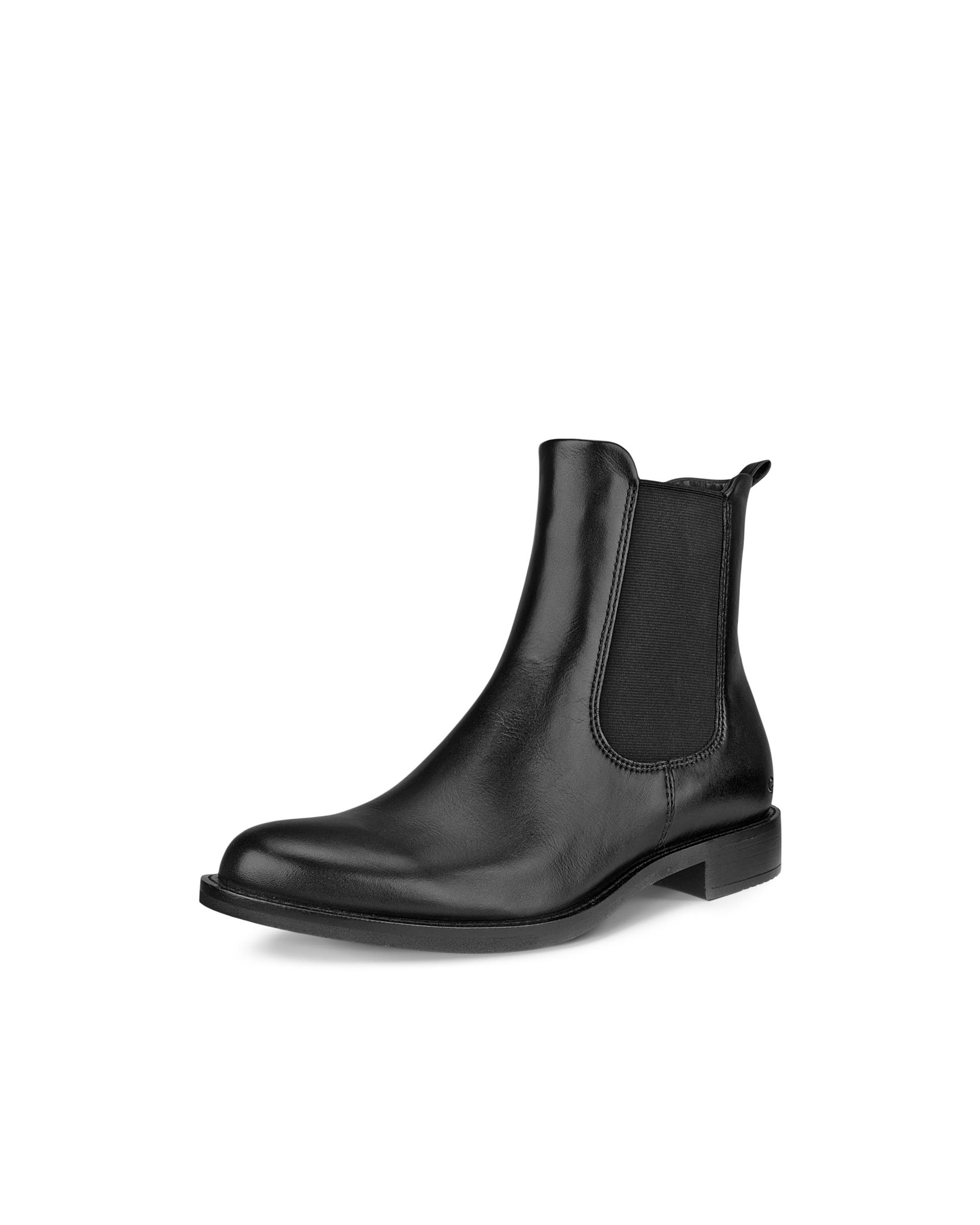 Women's ECCO® Sartorelle 25 Leather Chelsea Boot - Black - Main