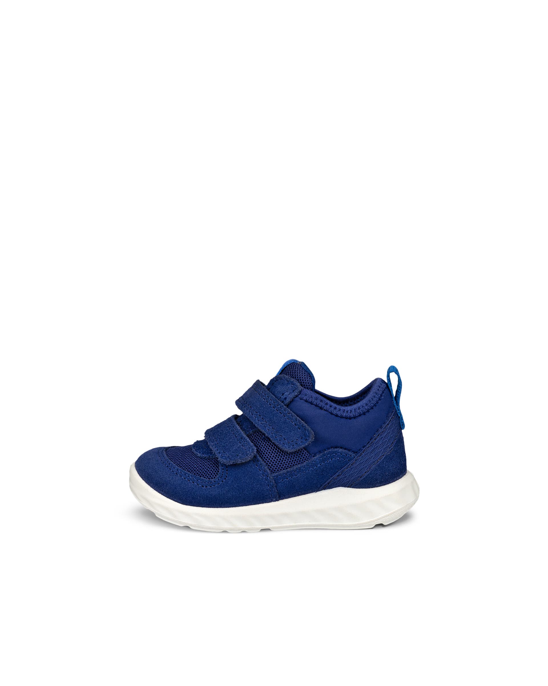 Kids' ECCO® SP.1 Lite Suede Trainer - Blue - Outside