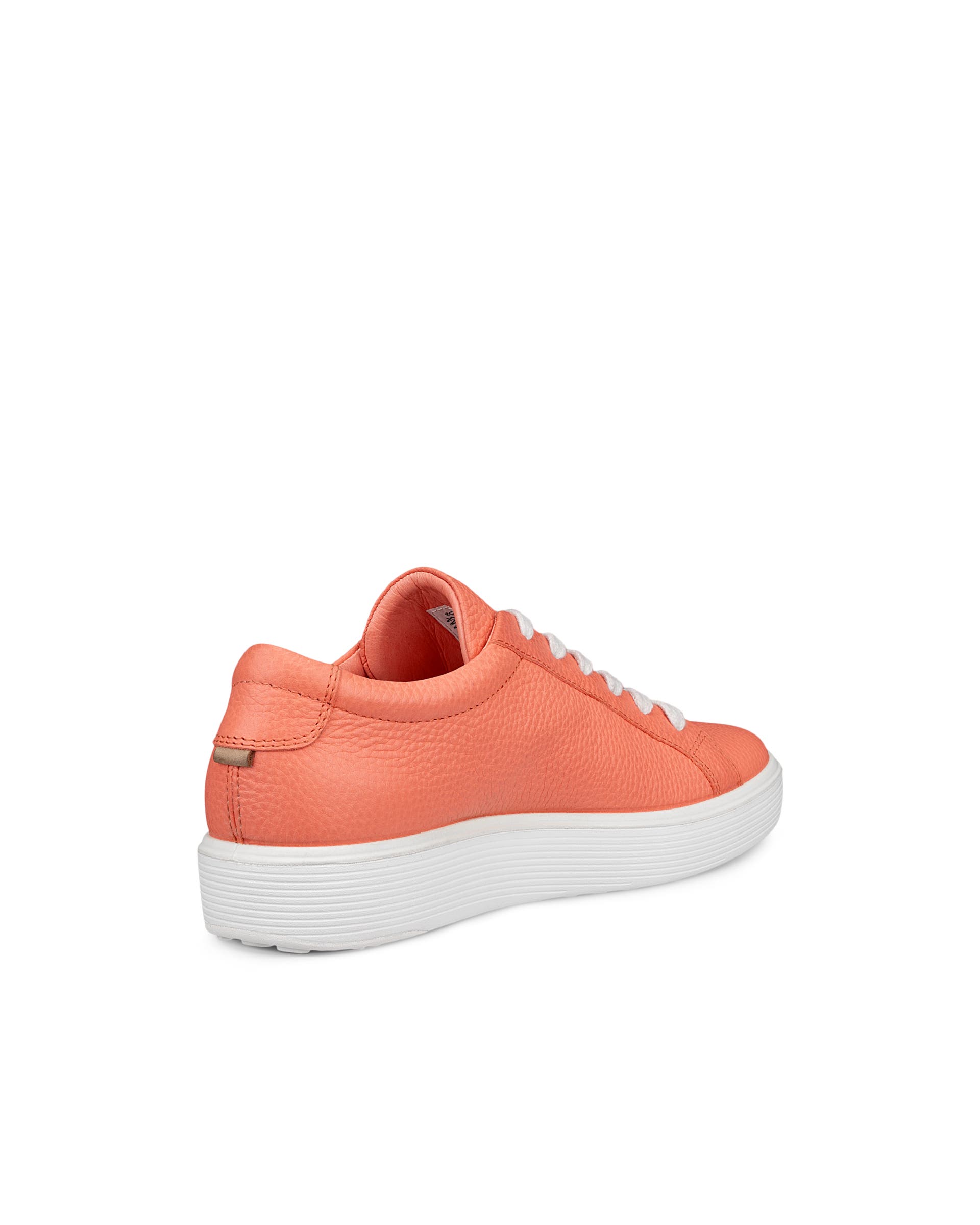 ECCO® Soft 60 Damen Ledersneaker - Orange - Back
