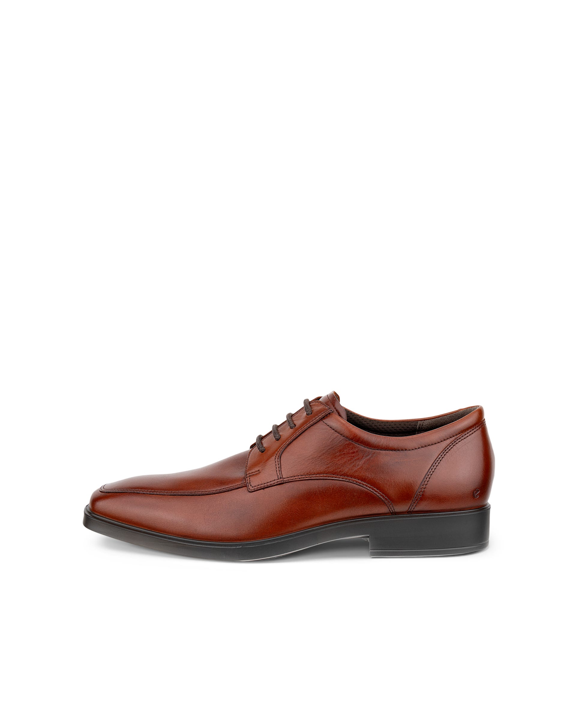 Men's ECCO® Metropole Milan Leather Derby Shoe Brown