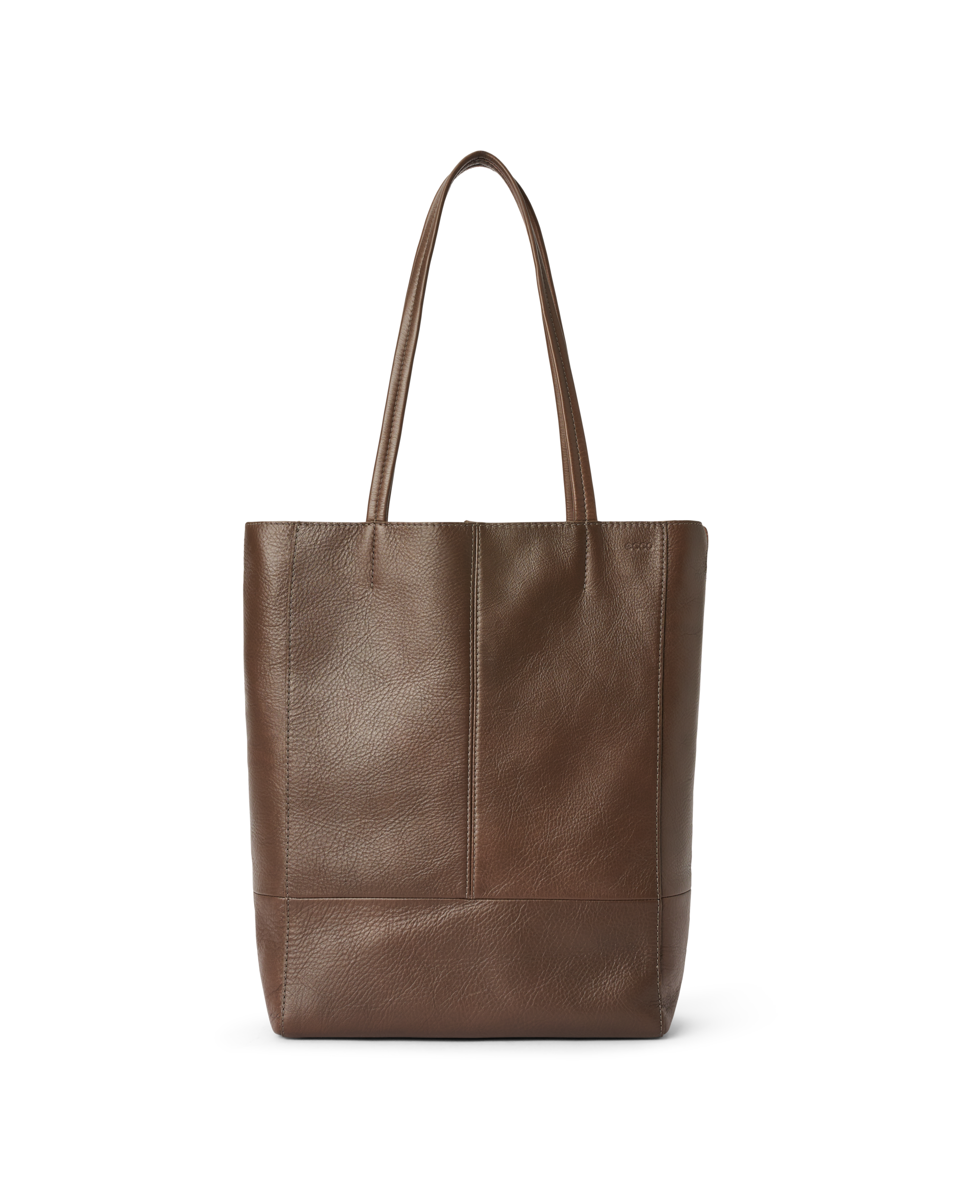 ECCO Aven Tote - Women's Leather Tote Bag - Brown