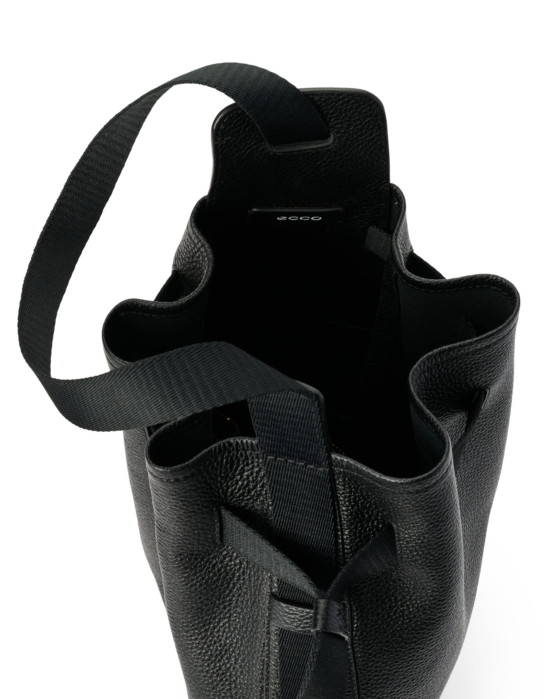 ECCO® Sail sac hobo en cuir - Noir - Inside
