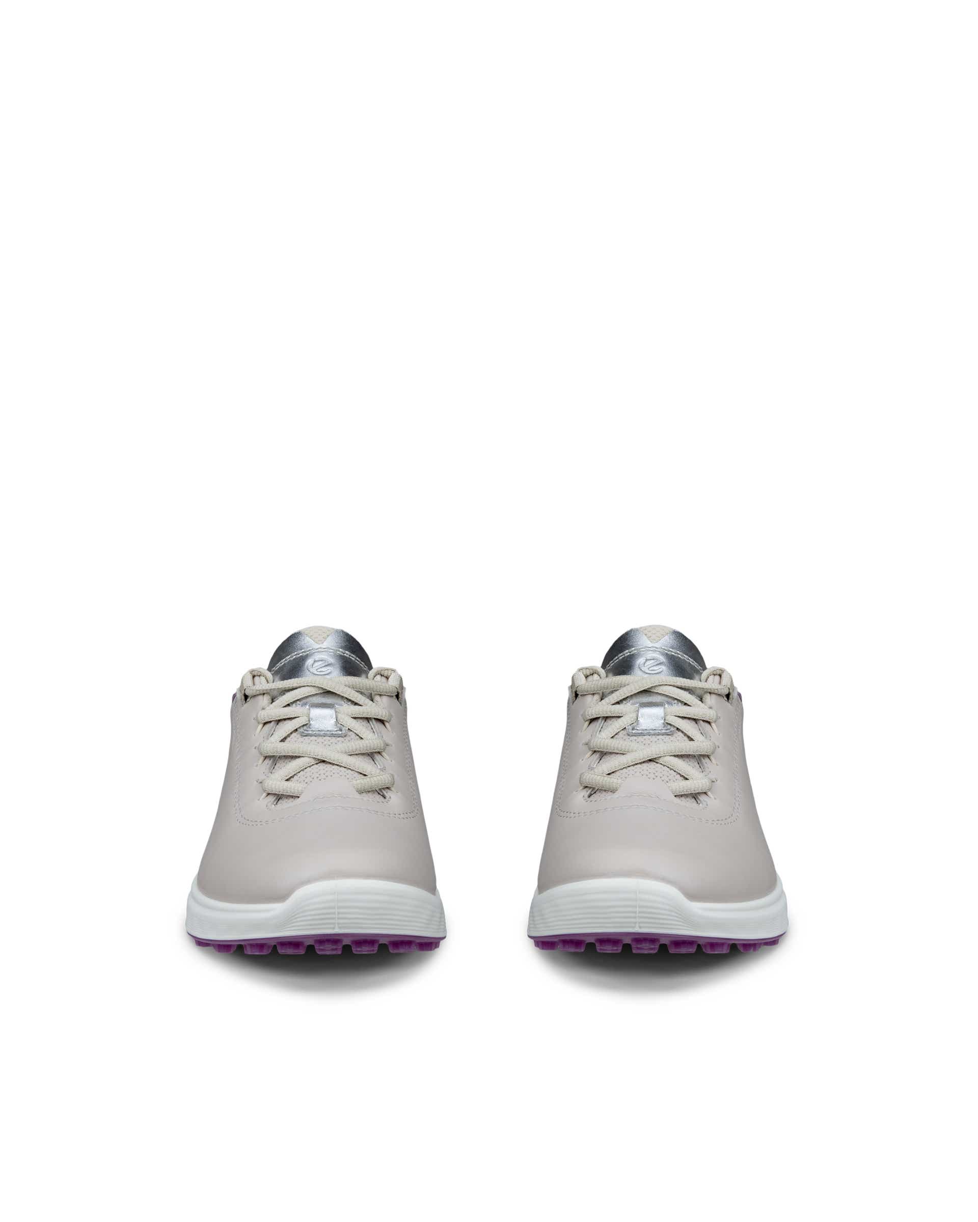 ECCO® Golf S-Casual női vízálló bőr golfcipő - Szürke - Front pair