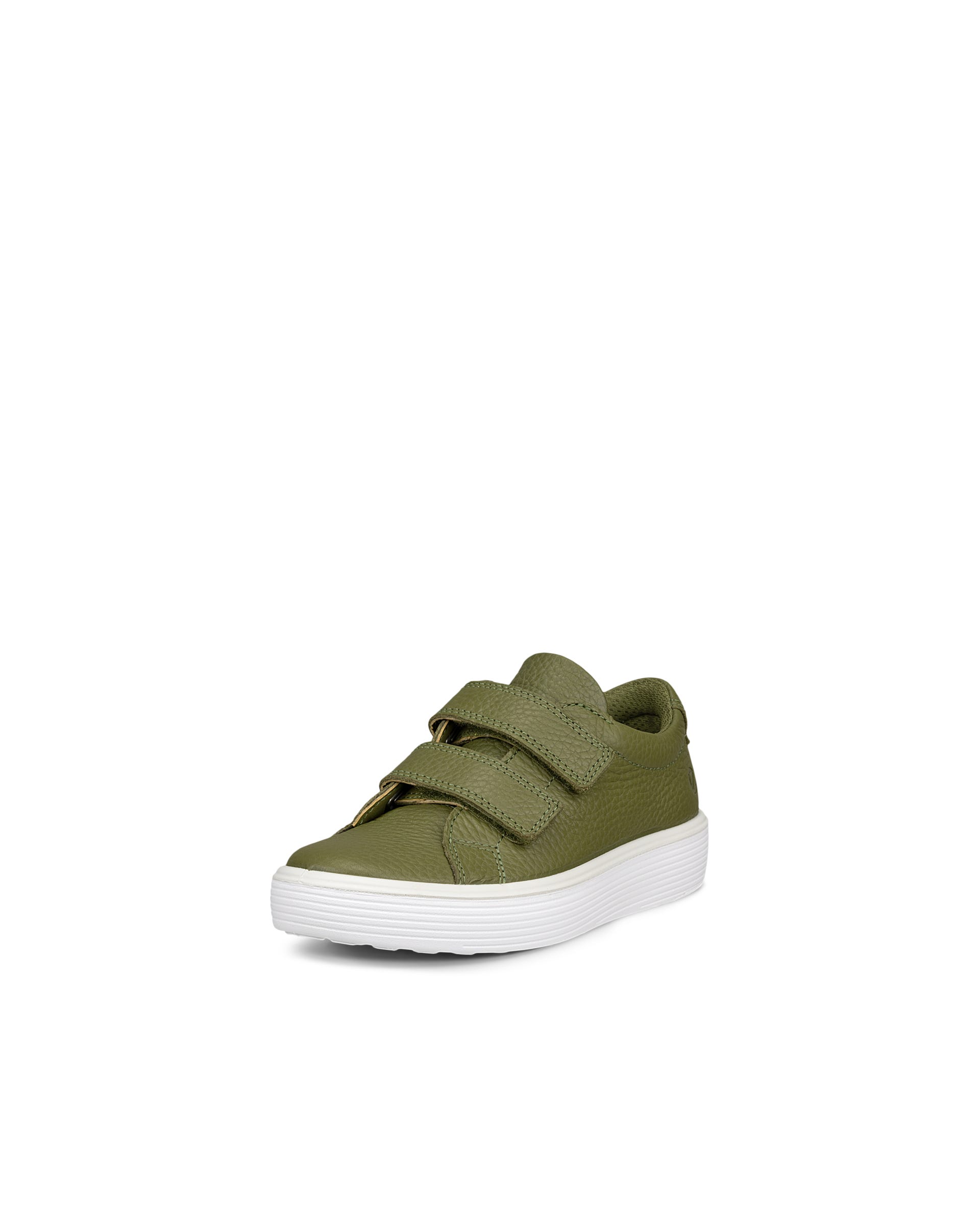 ECCO® Soft 60 Kinder Ledersneaker - Grün - Main