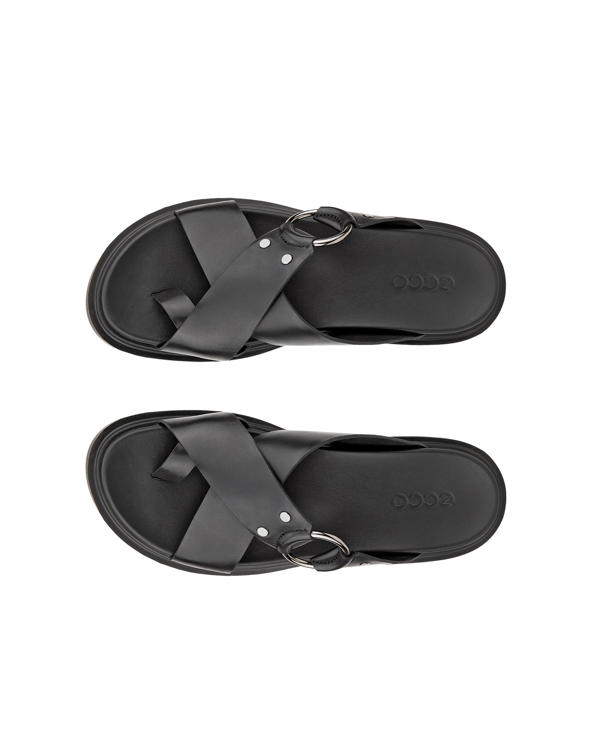 Women's ECCO® Metropole Seoul Leather Ring Sandal