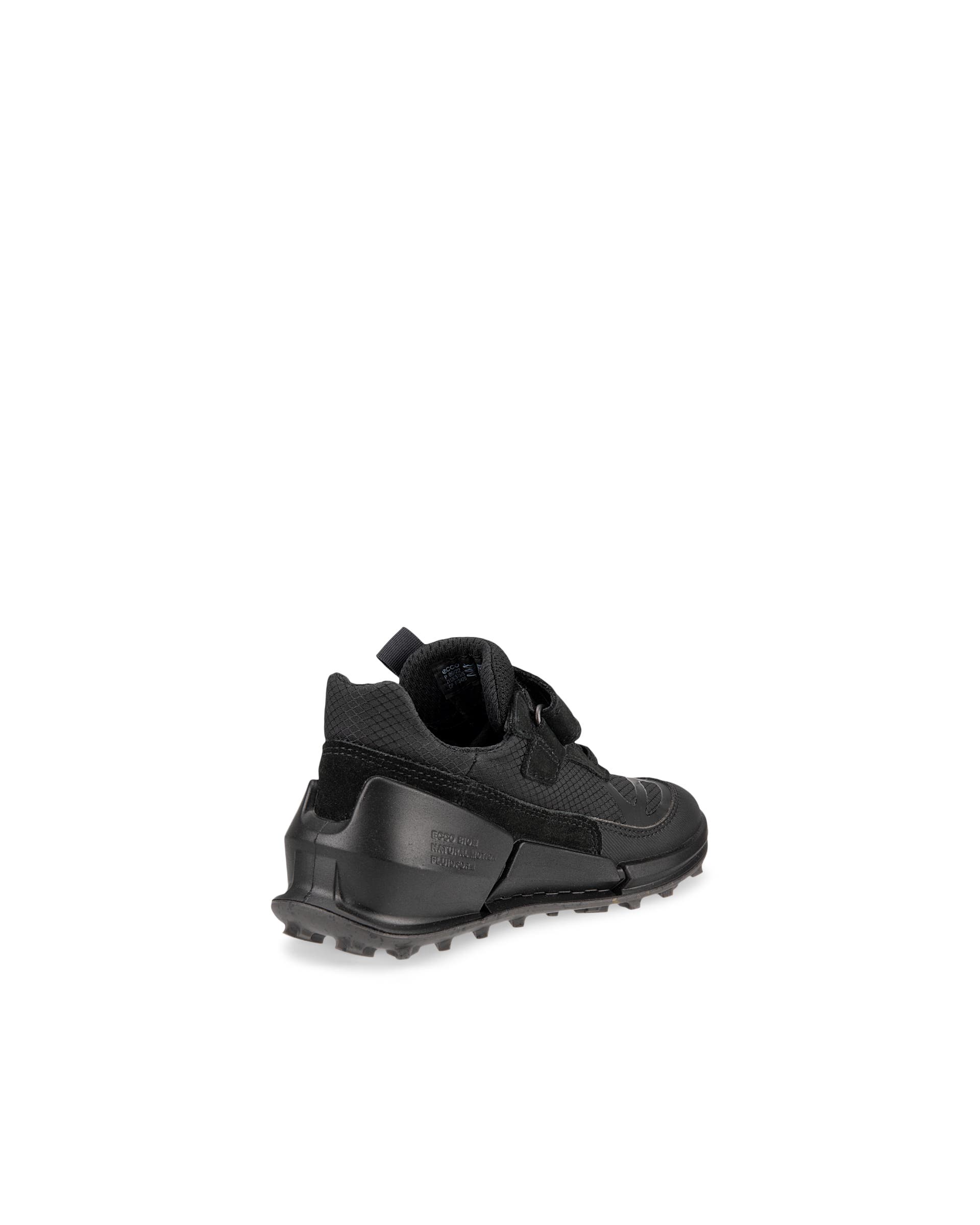 Kids' ECCO® Biom K2 Textile Gore-Tex Trainer - Black - Back