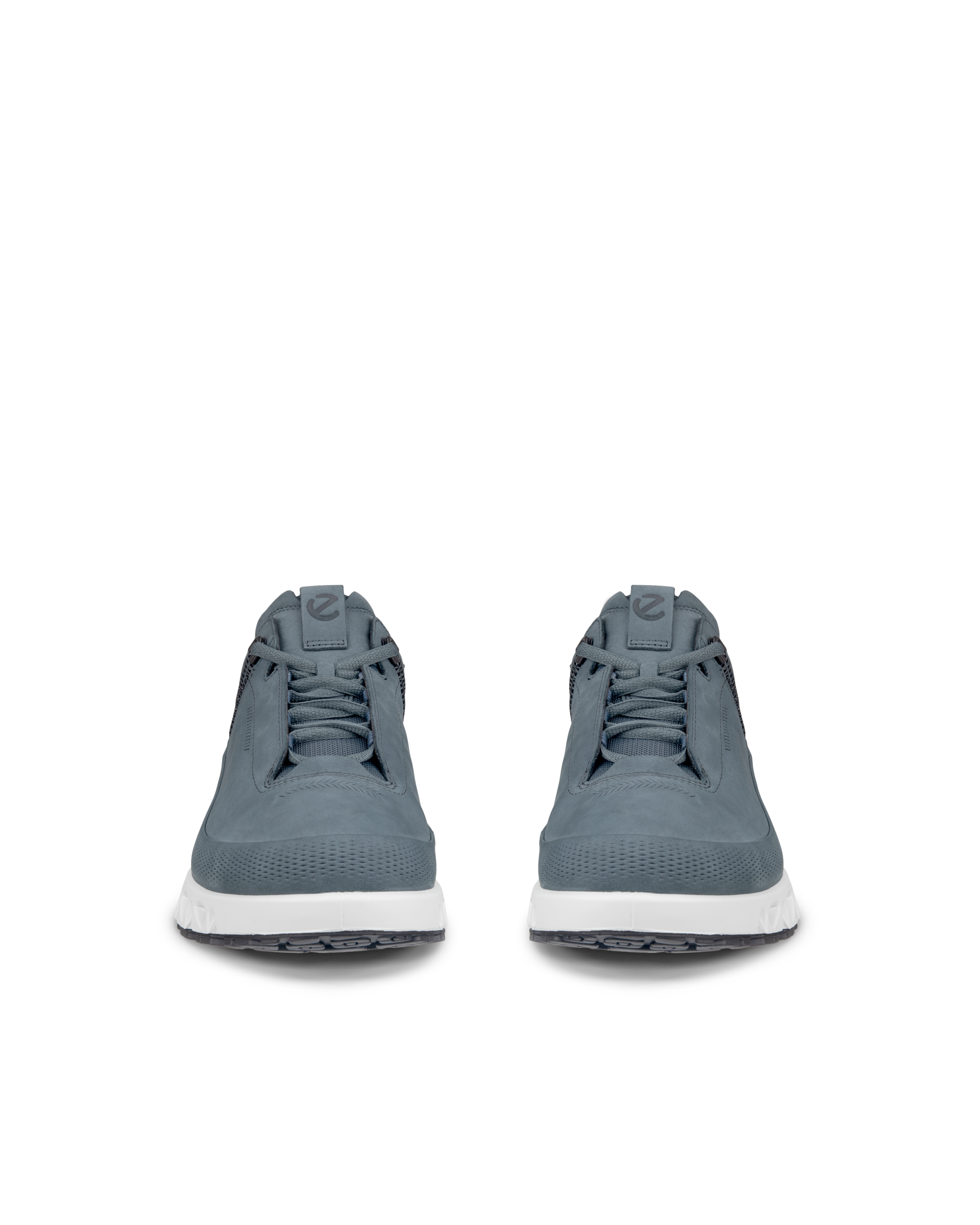 ECCO Multi Vent Low メンズ レザーGore-Texアウトドアスニーカー - ブルー - Front pair