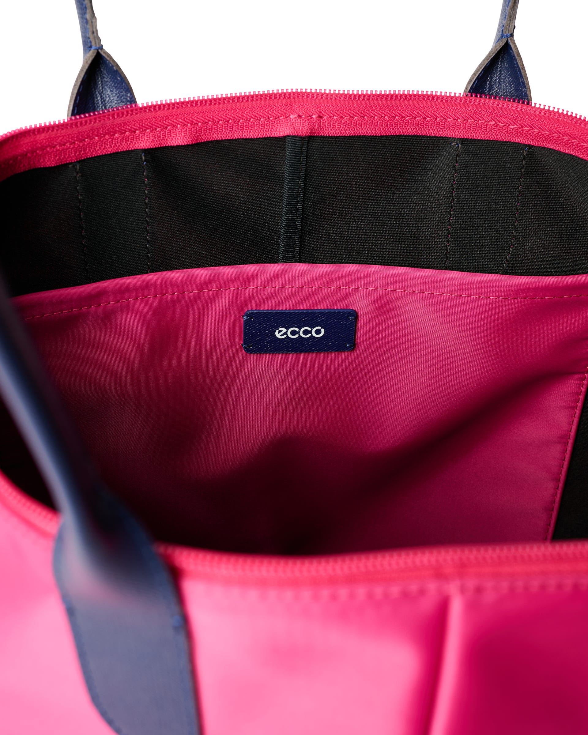 ECCO® Tote Shopper aus Leder - Rosa - Inside
