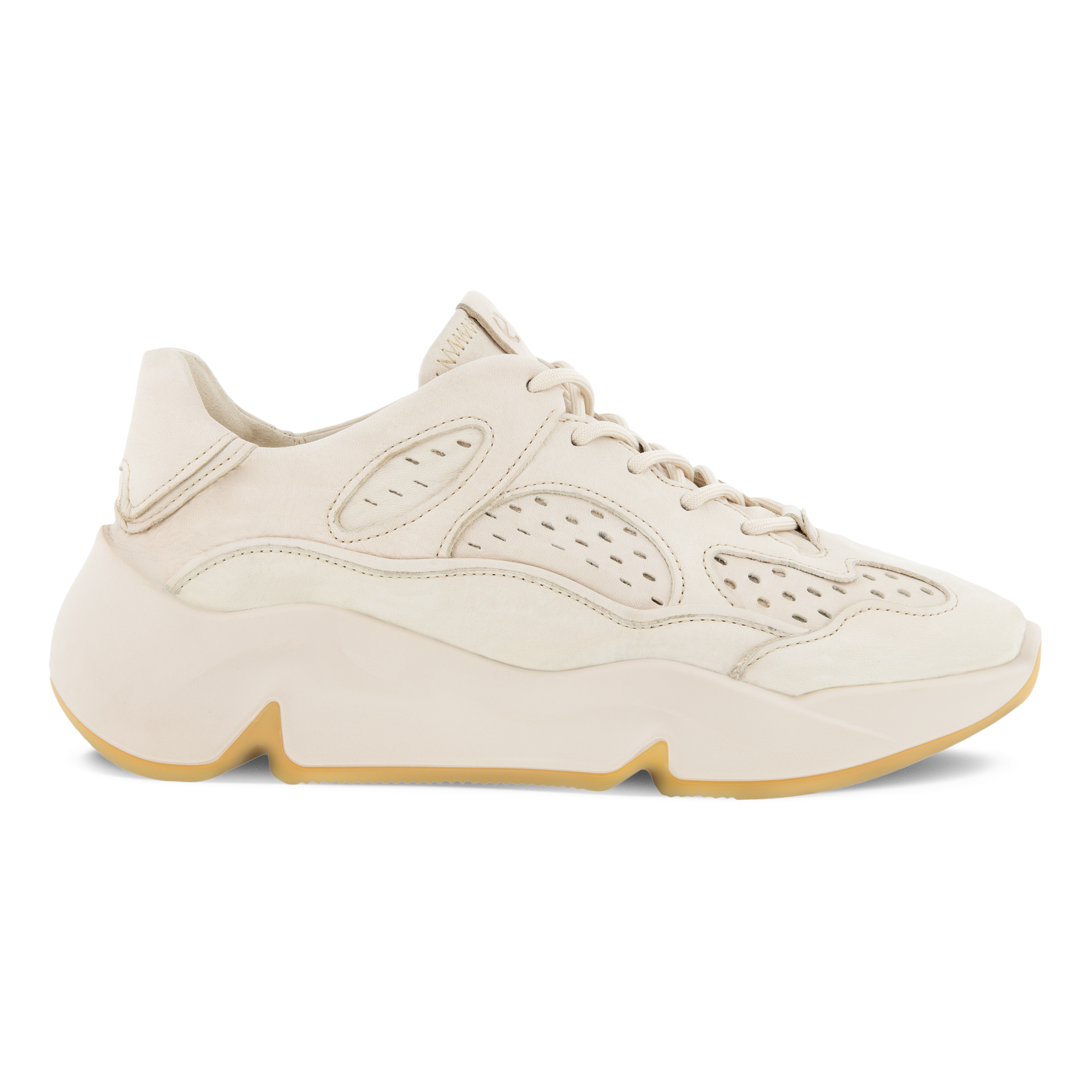ECCO Chunky Sneaker ウィメンズ レザープラットフォームスニーカー