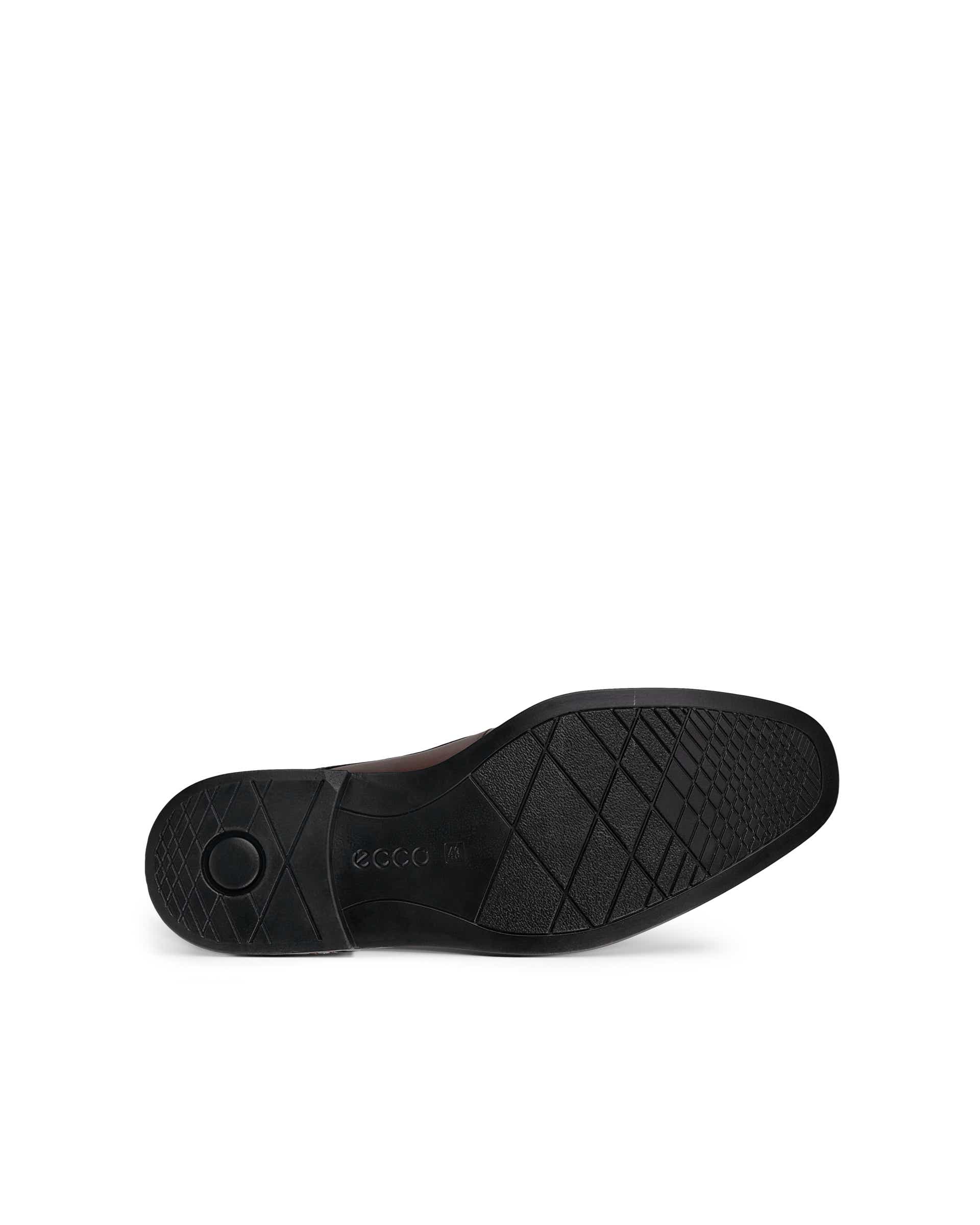 ECCO® Melbourne muške kožne cipele derby - Smeđa - Sole