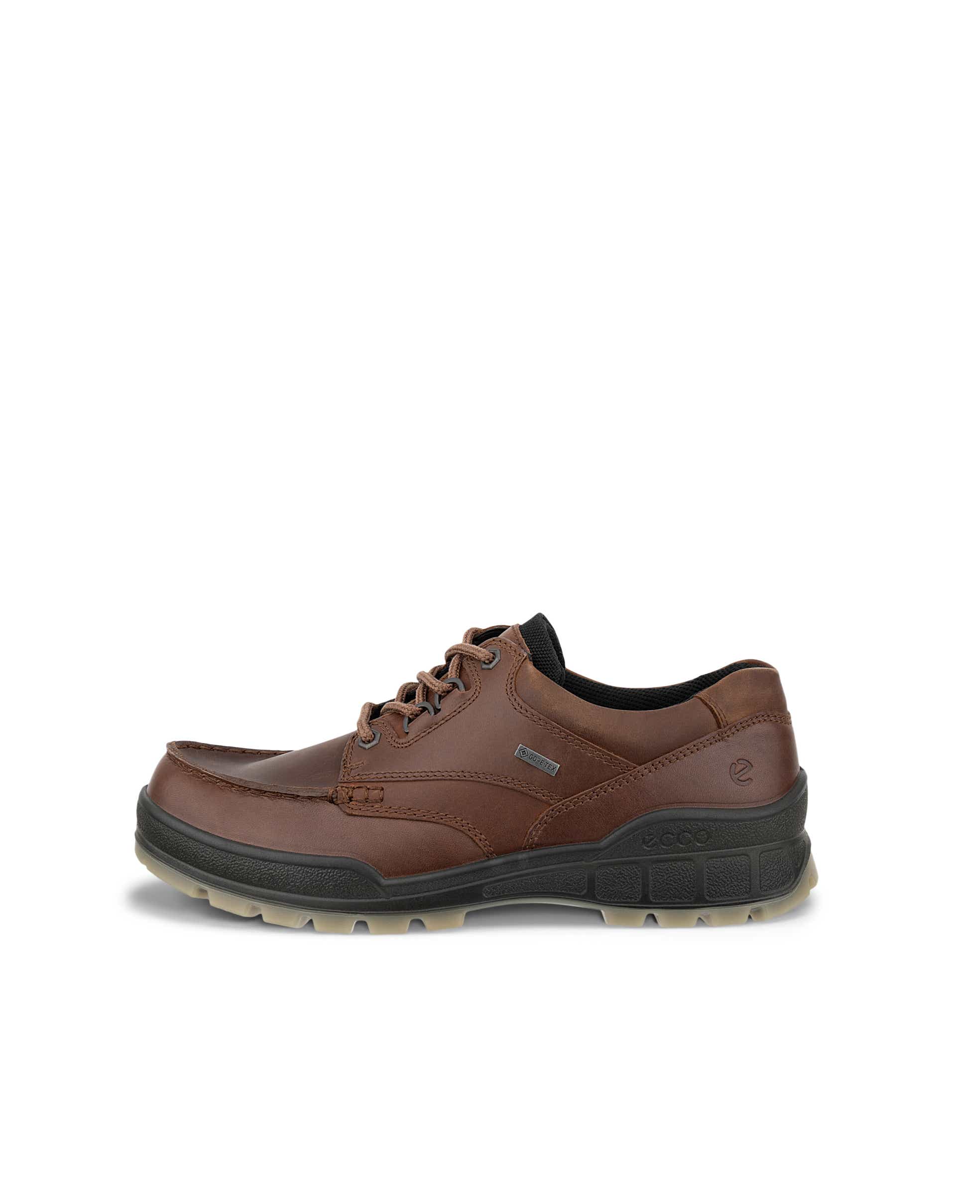 Sapatos Moc-Toe couro homem ECCO® Track 25 - Castanho - Outside