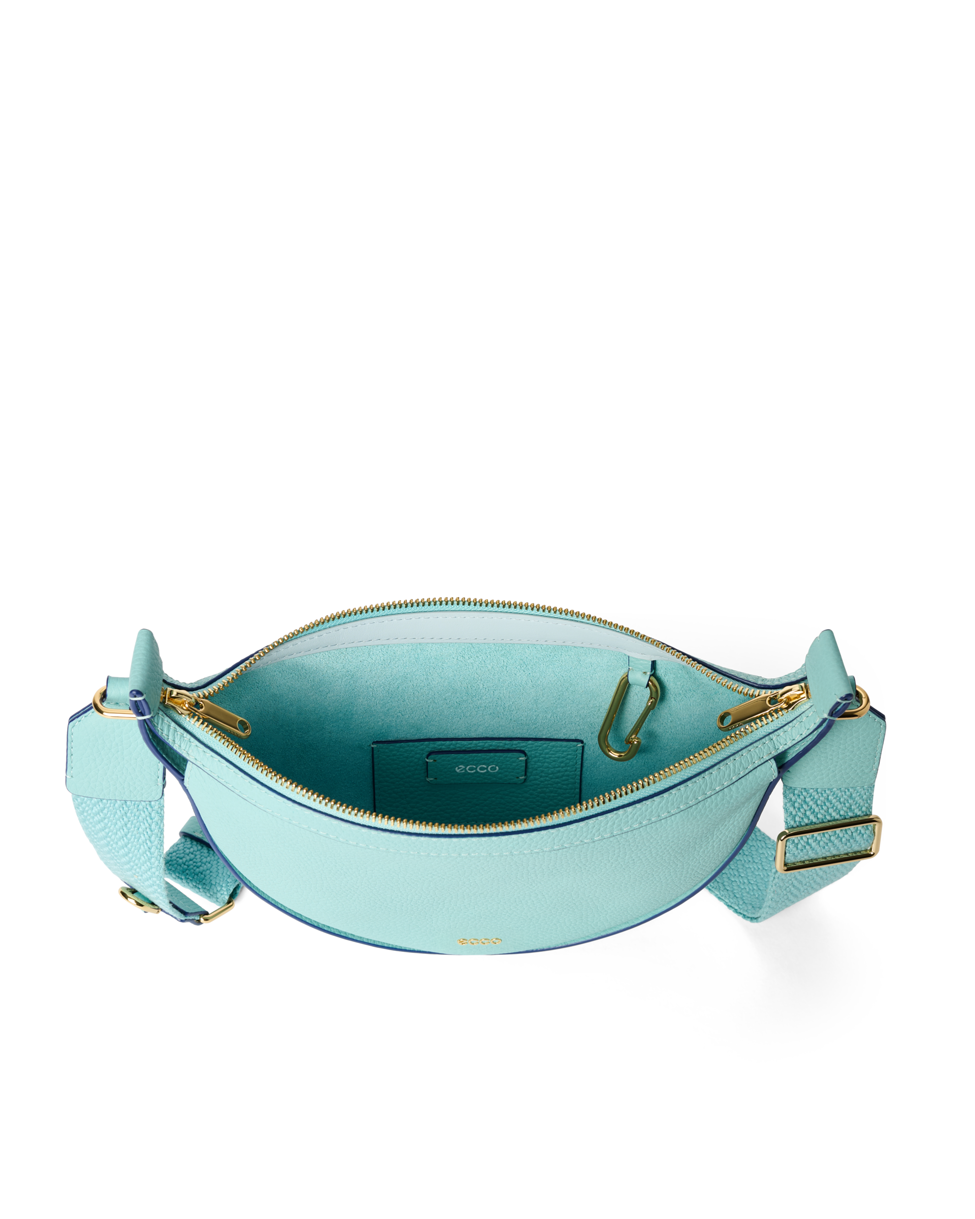 ECCO ボディーバッグ　本革 ECCO Pot Pebbled Pop レザークロスボディバッグ | オレンジ