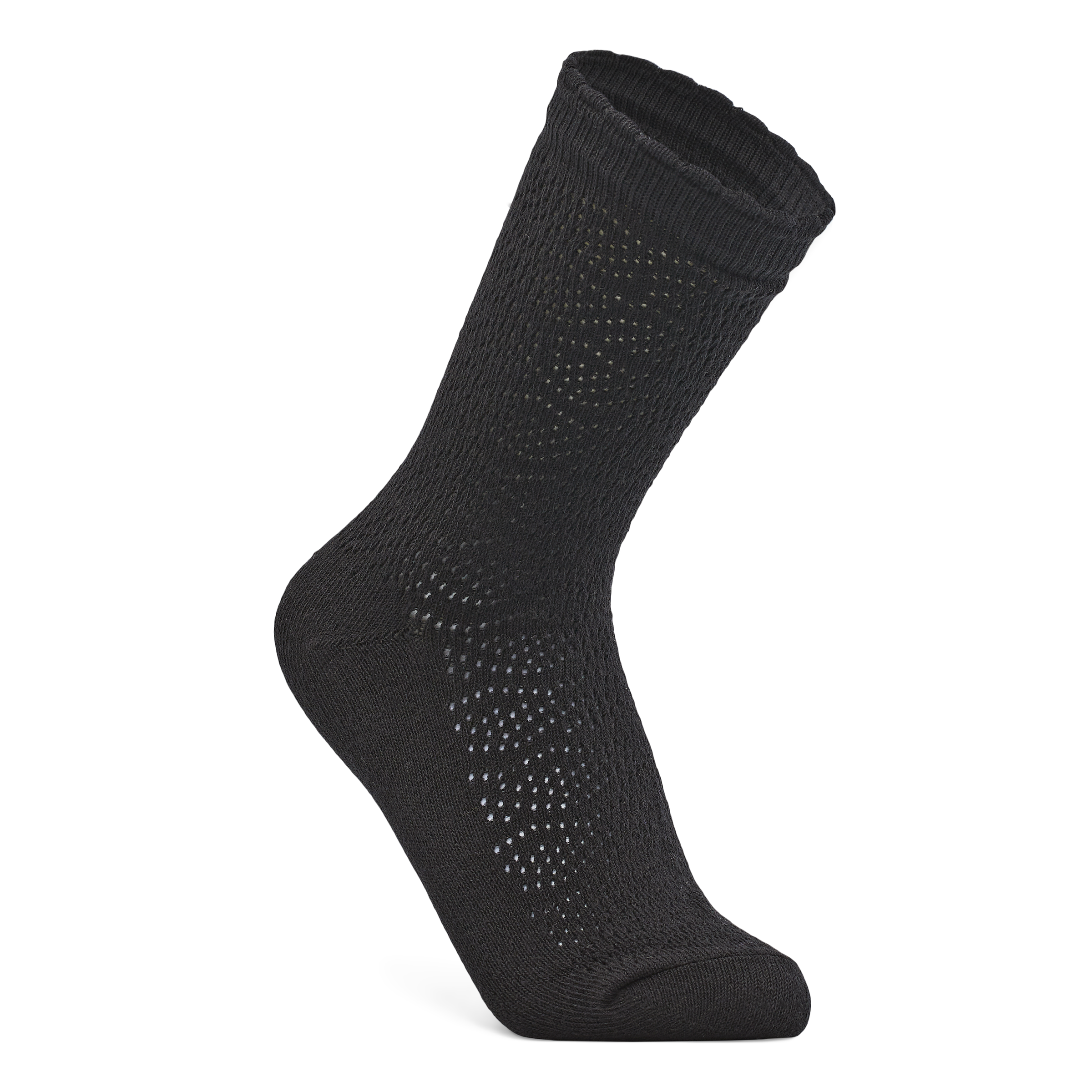 ECCO Classic Curved Mid Cut — Black