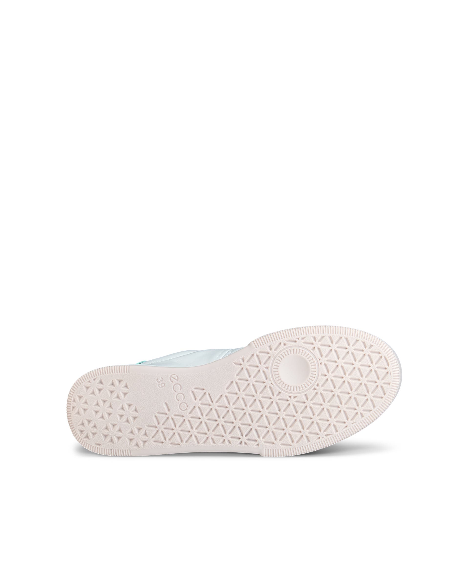 ECCO® Street Court baskets en cuir pour femme - Blanc - Sole