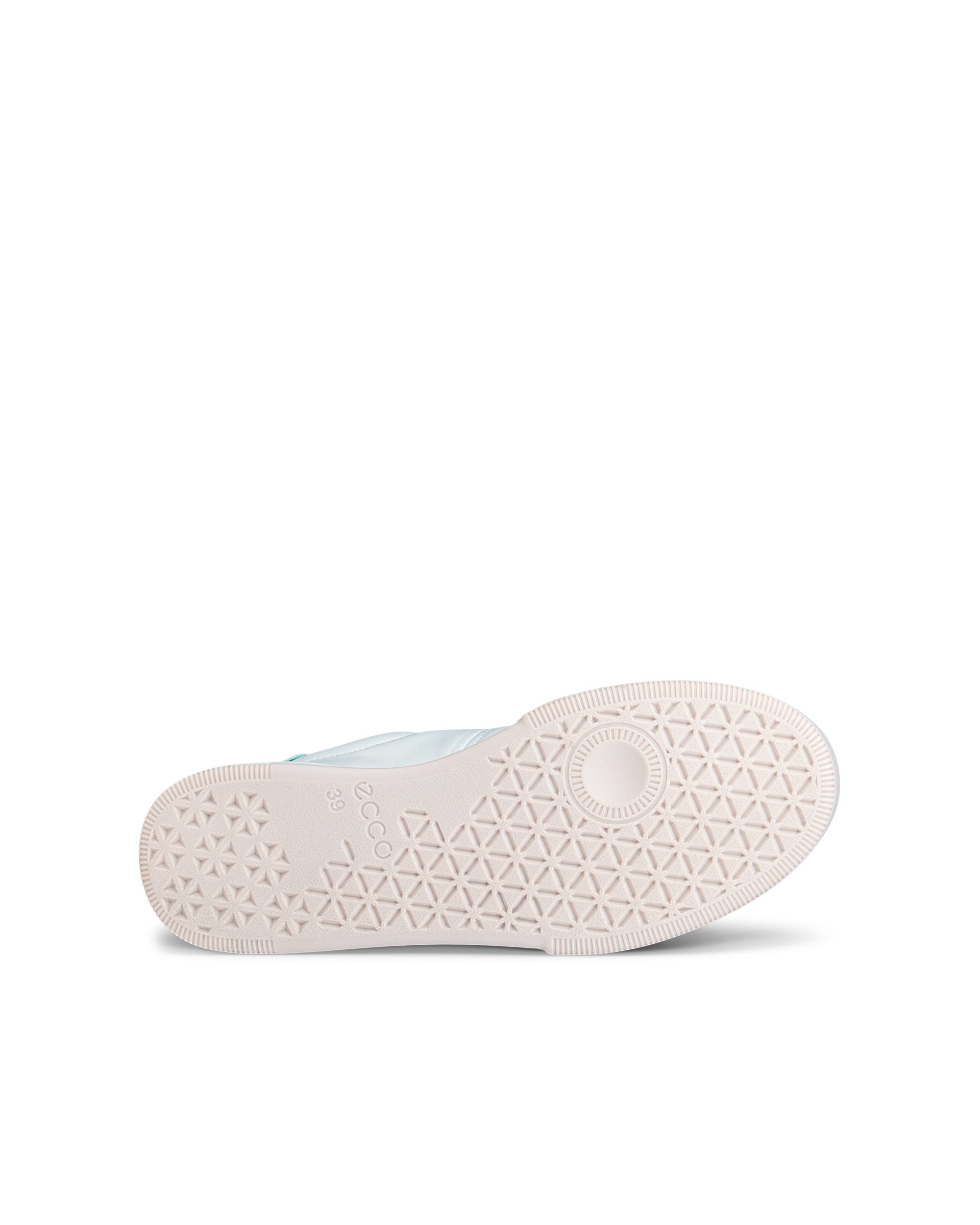 ECCO® Street Court baskets en cuir pour femme - Blanc - Sole