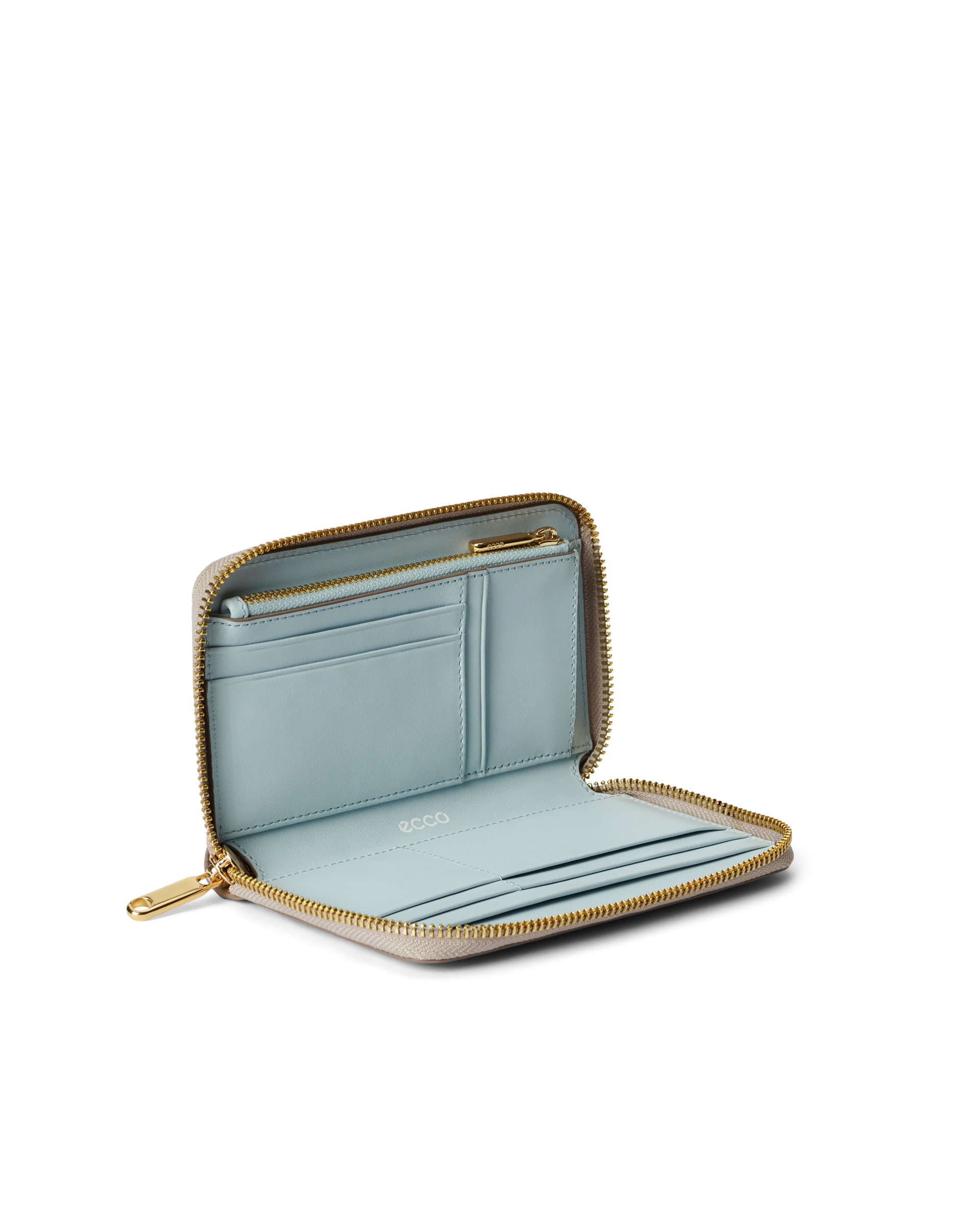 ECCO Wallet Zipped — Beige