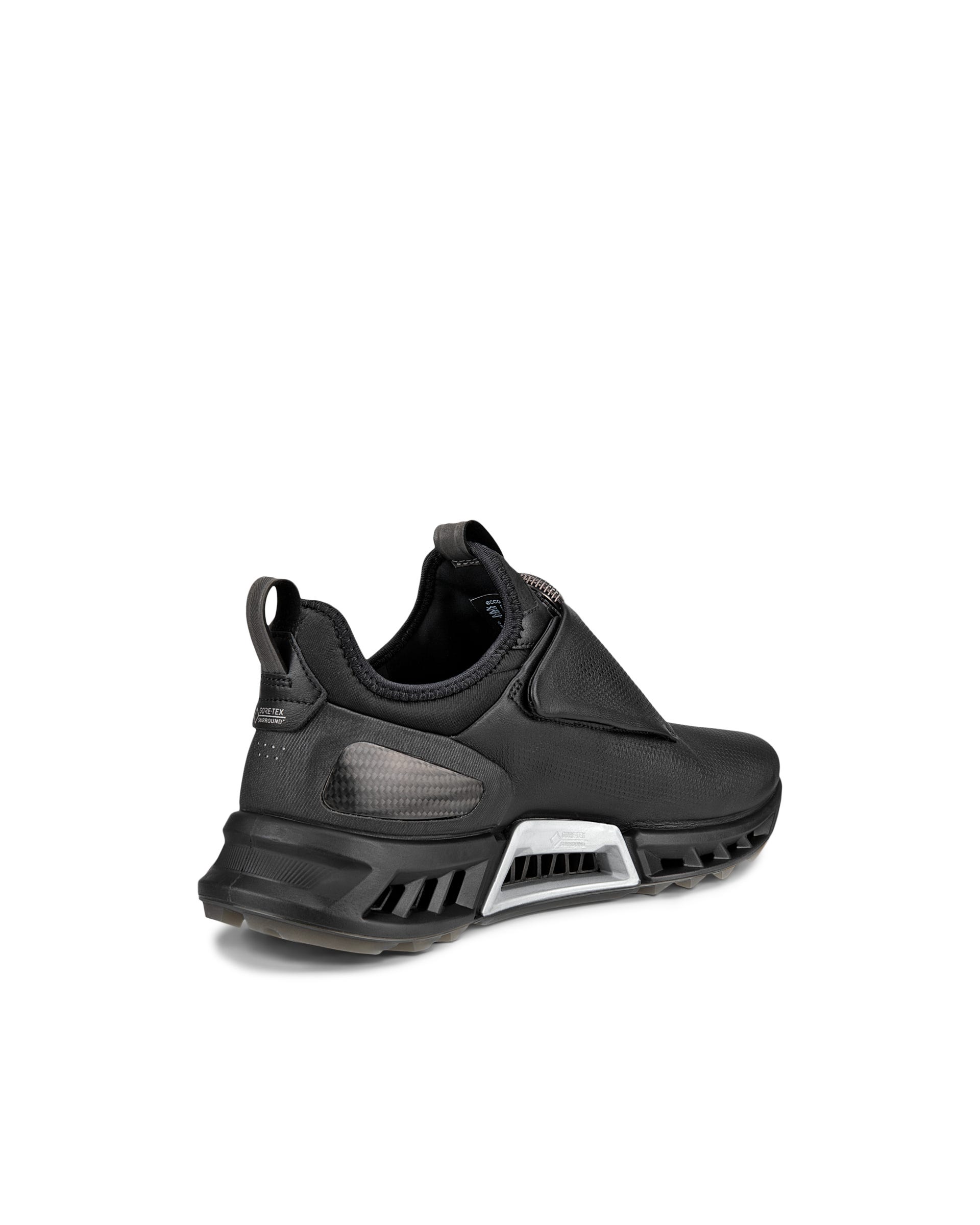 ECCO Golf BIOM C4 メンズ レザーGore-Texゴルフシューズ - ブラック - Back