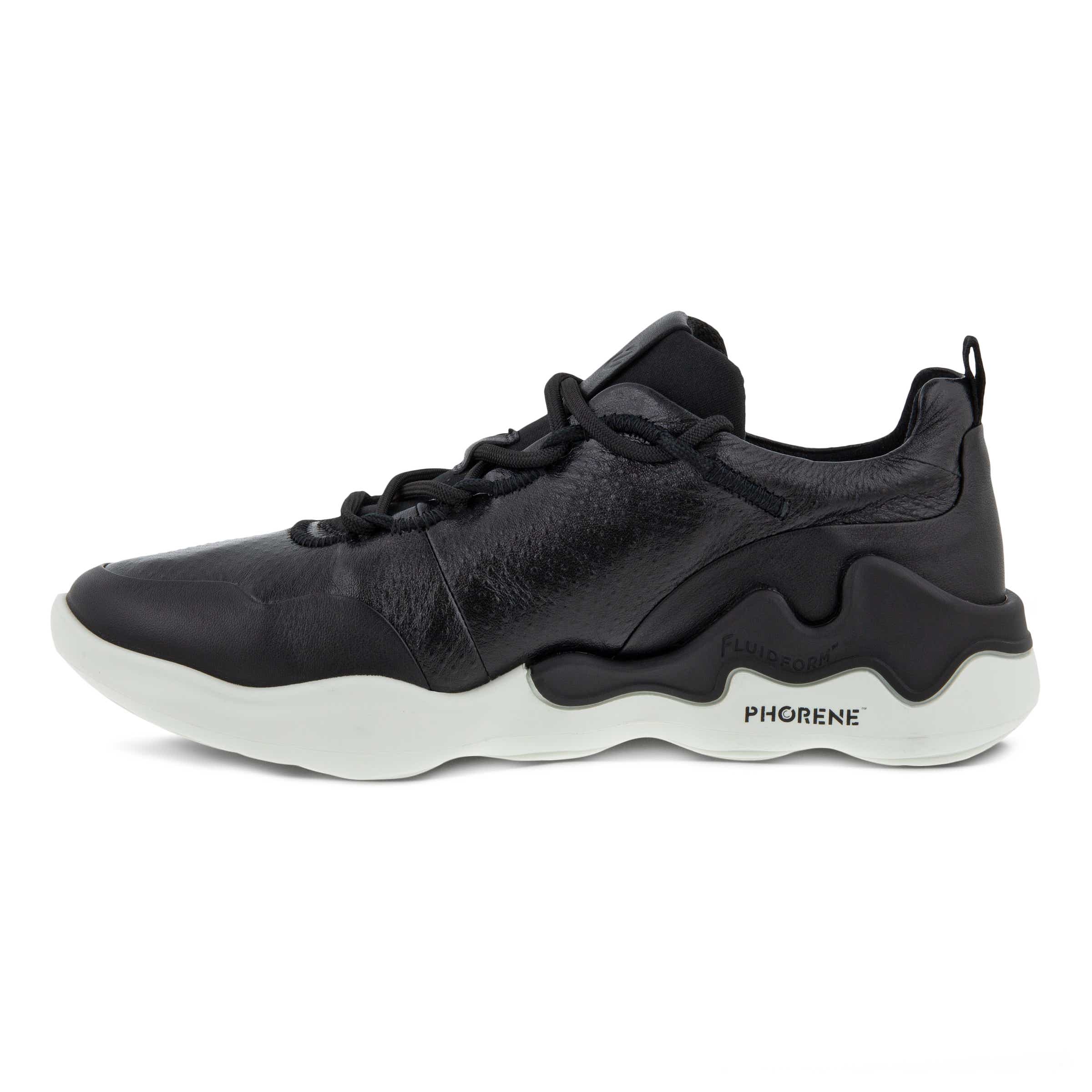 ECCO Women's Elo Sneakers - Black - Inside