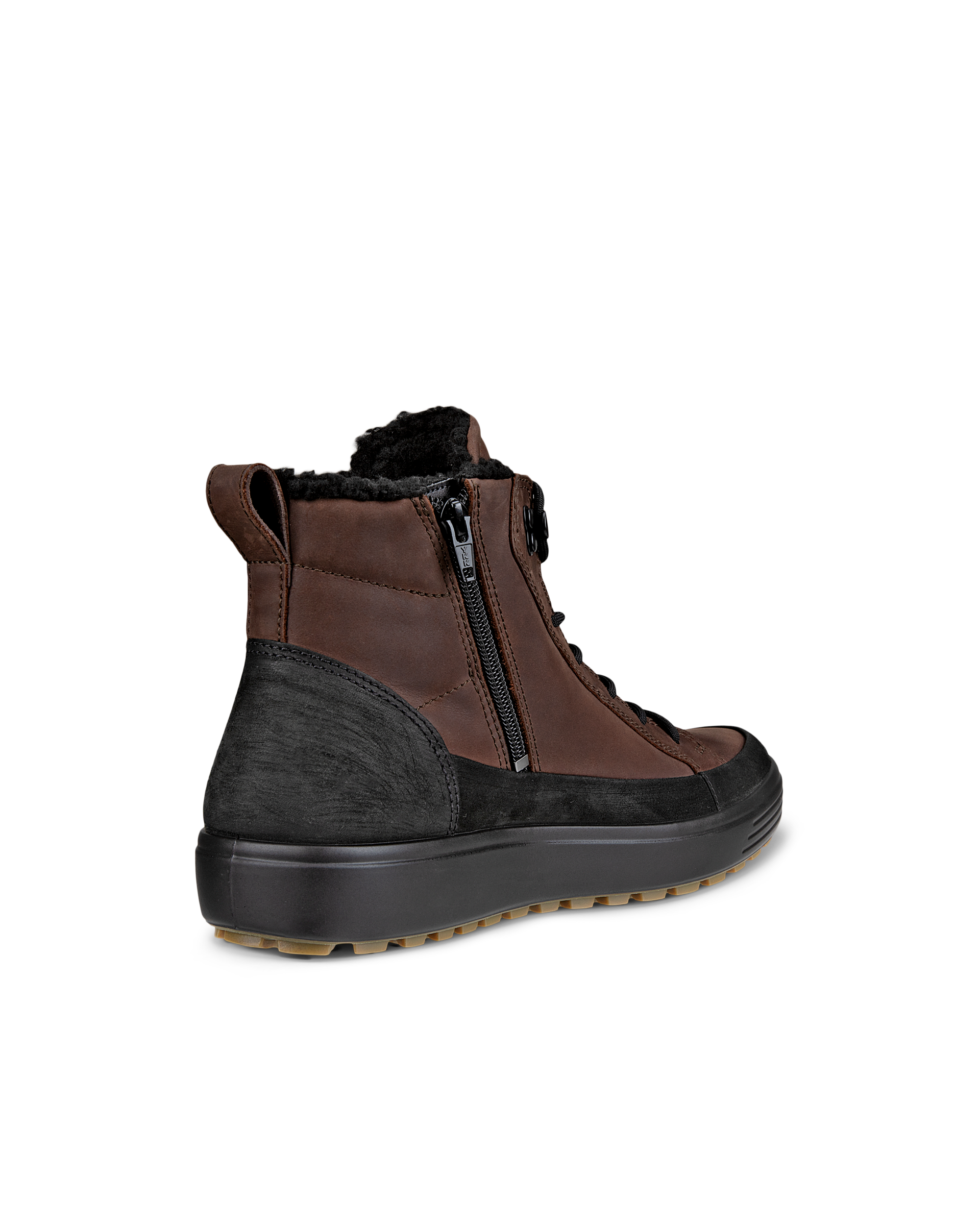 Men's ECCO® Soft 7 Tred Nubuck Gore-Tex High-Top Boot | Brown