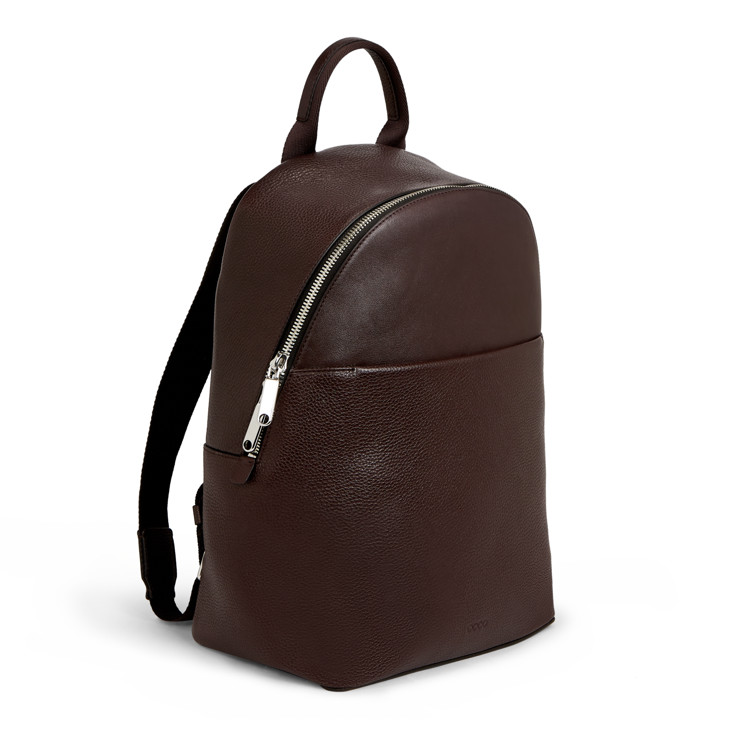 ECCO Round Pack Large レザーバックパック | ブラウン