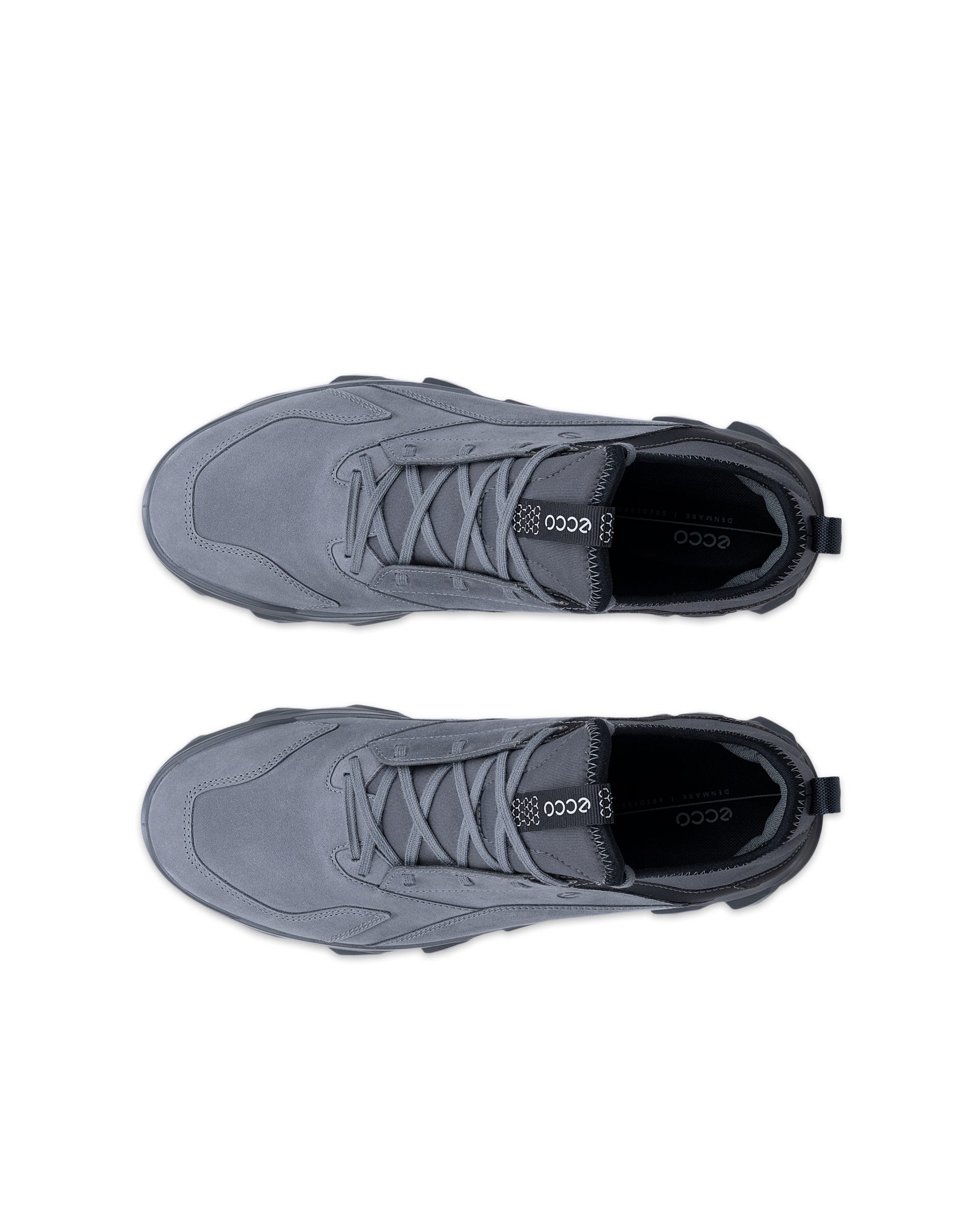 ECCO® MX baskets de plein air en nubuck pour homme - Gris - Top left pair