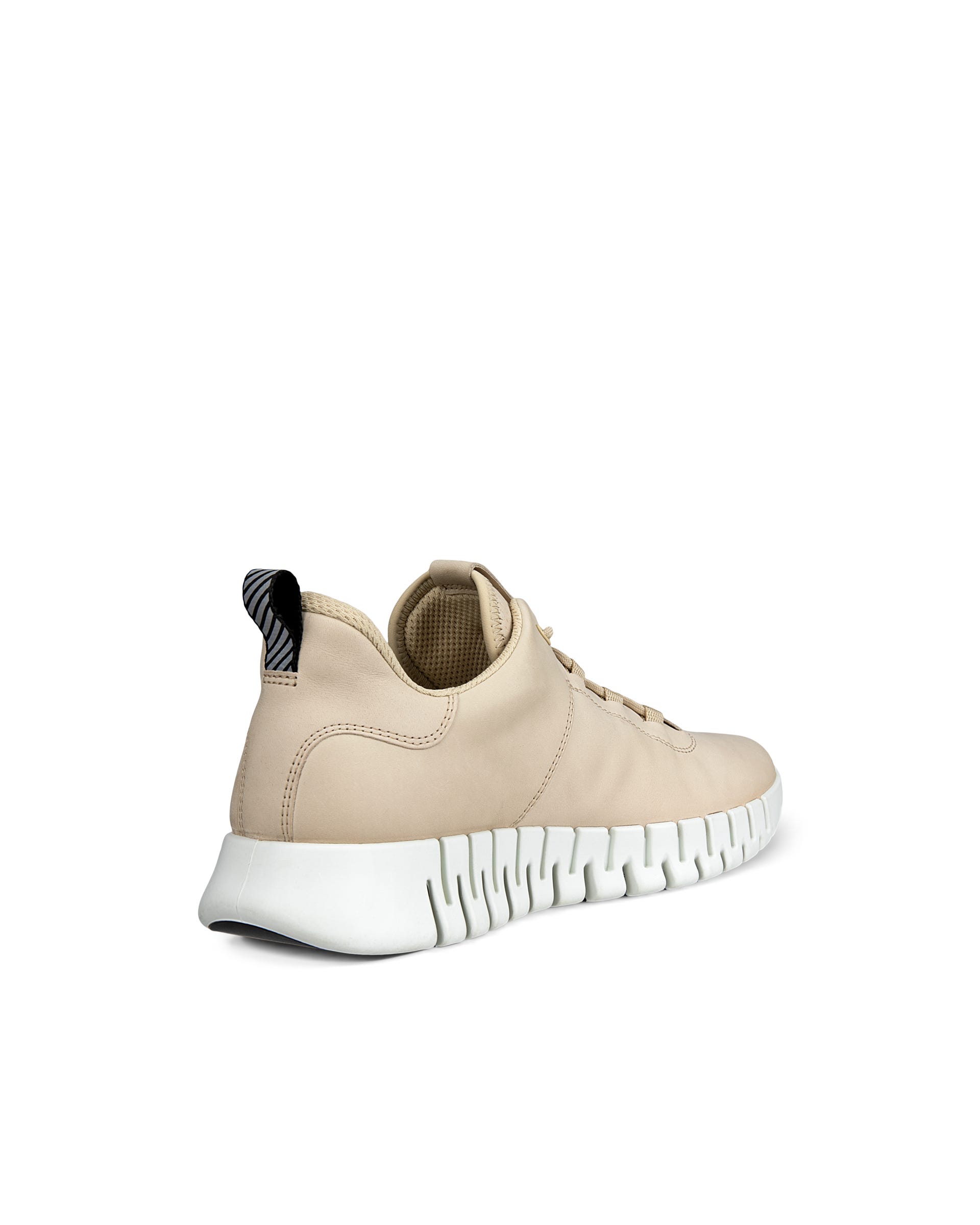 ECCO® Gruuv baskets en nubuck pour homme - Beige - Back