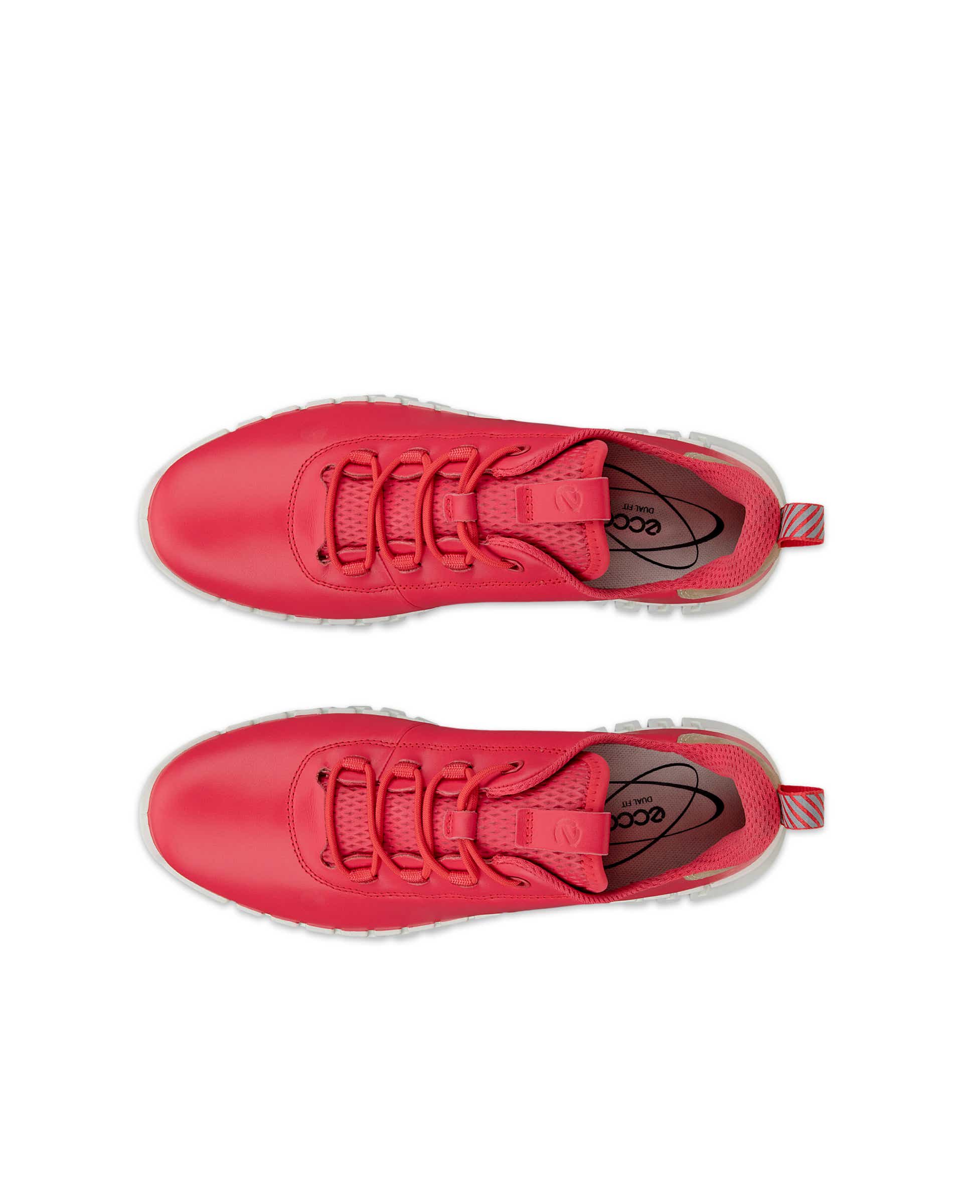 Naisten ECCO® Gruuv nahka tennari - Vaaleanpunainen - Top left pair