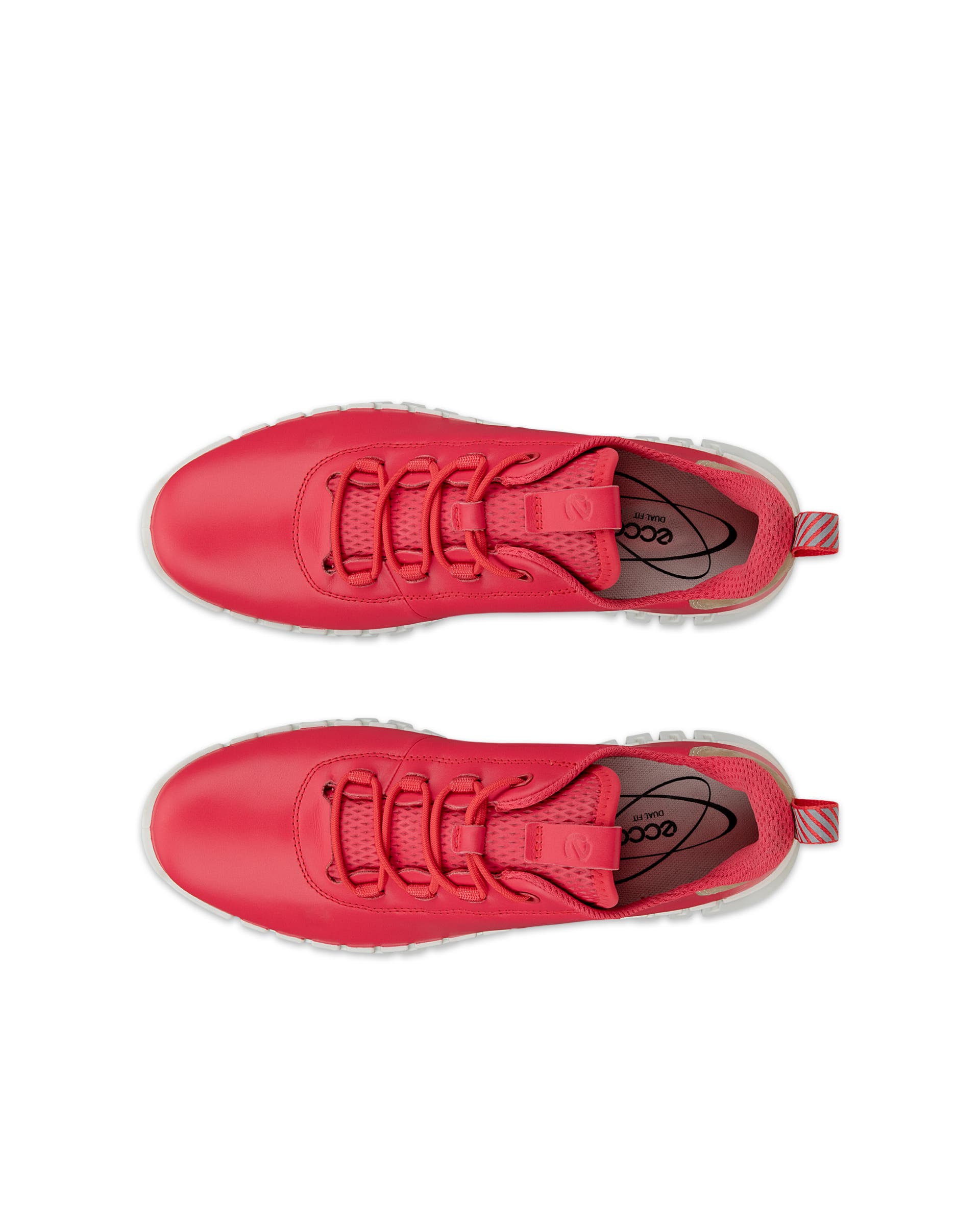 Naisten ECCO® Gruuv nahka tennari - Vaaleanpunainen - Top left pair