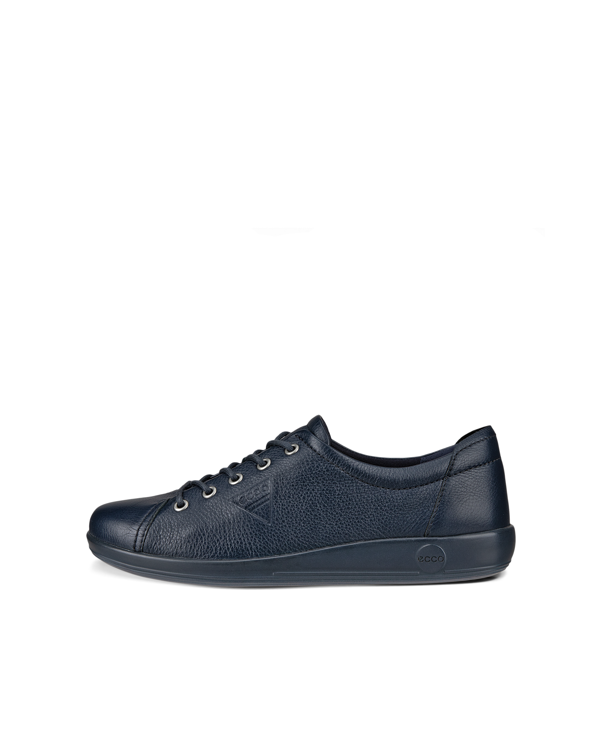 ECCO® Soft 2.0 Skinn promenadsko dam - Blå - Outside