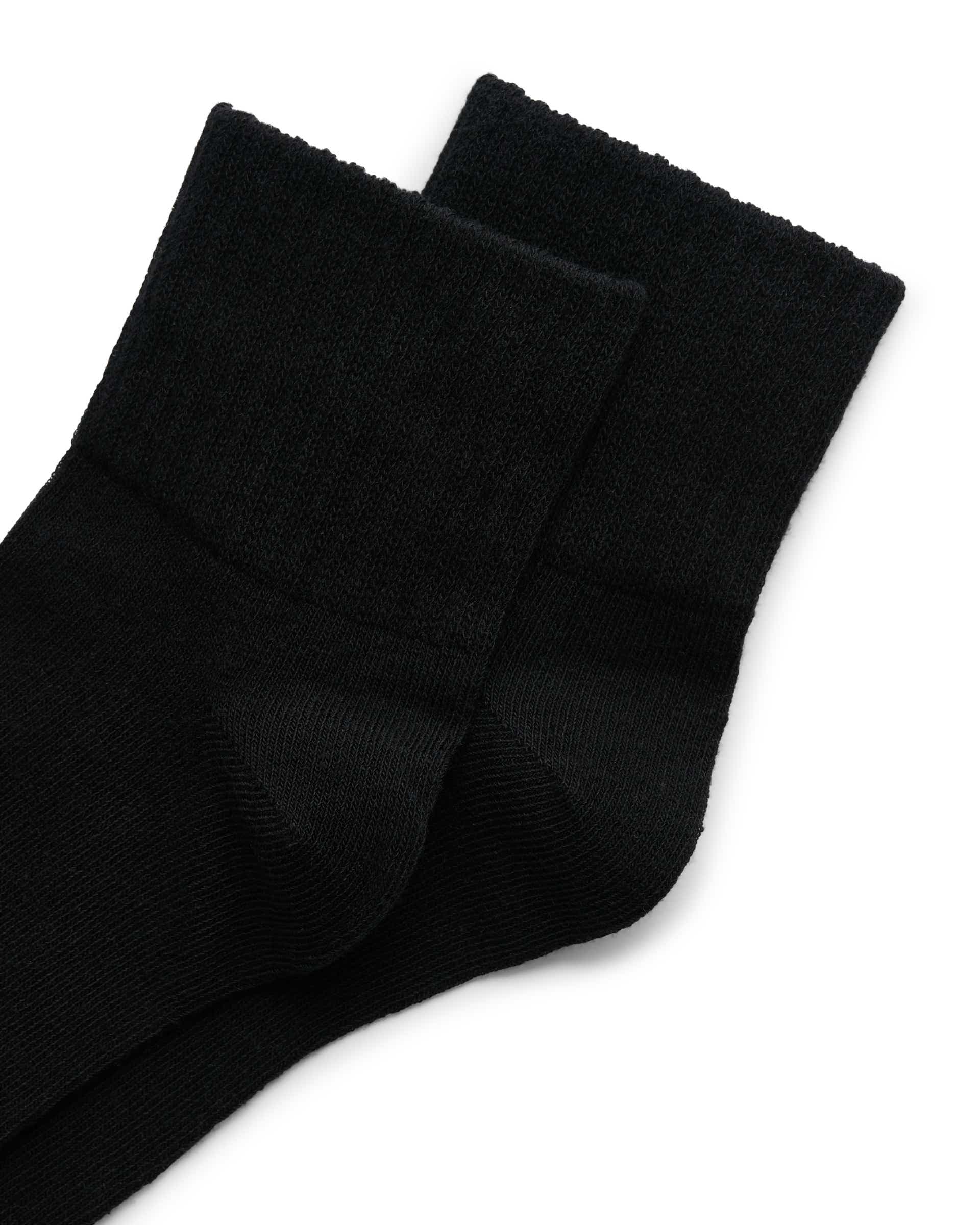 ECCO Retro Ankle-cut 2-pack Quality Sports Socks - Black - Detail-1