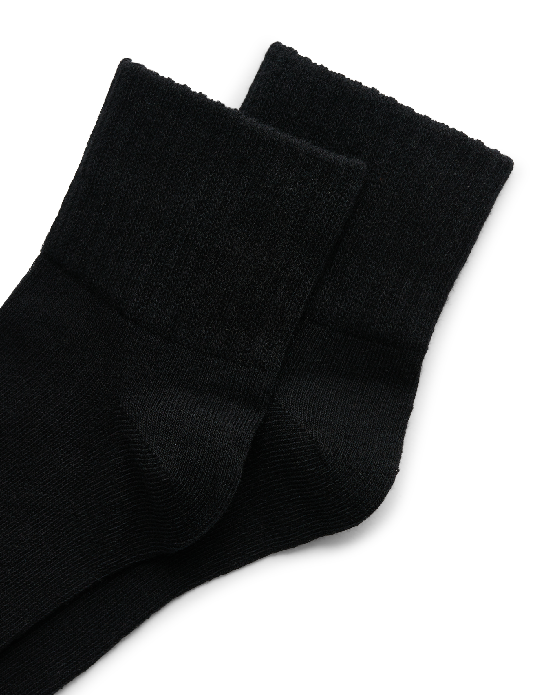 ECCO Retro Ankle Cut 2-Pack — Black